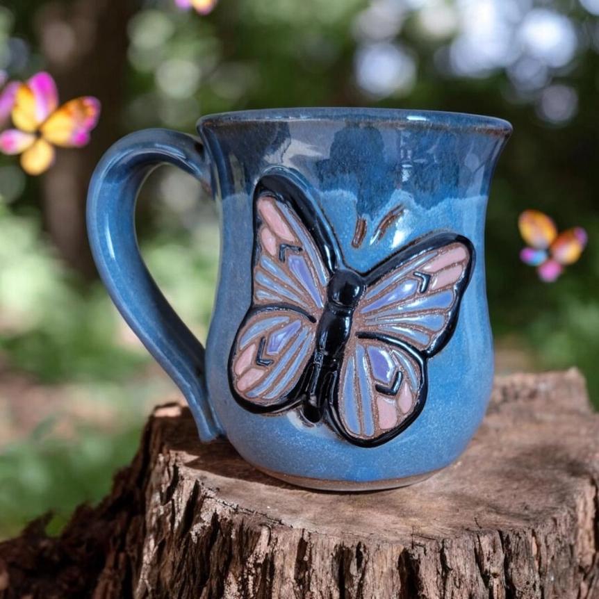 Butterfly - Ceramic Mug、mySite、g9winljtr