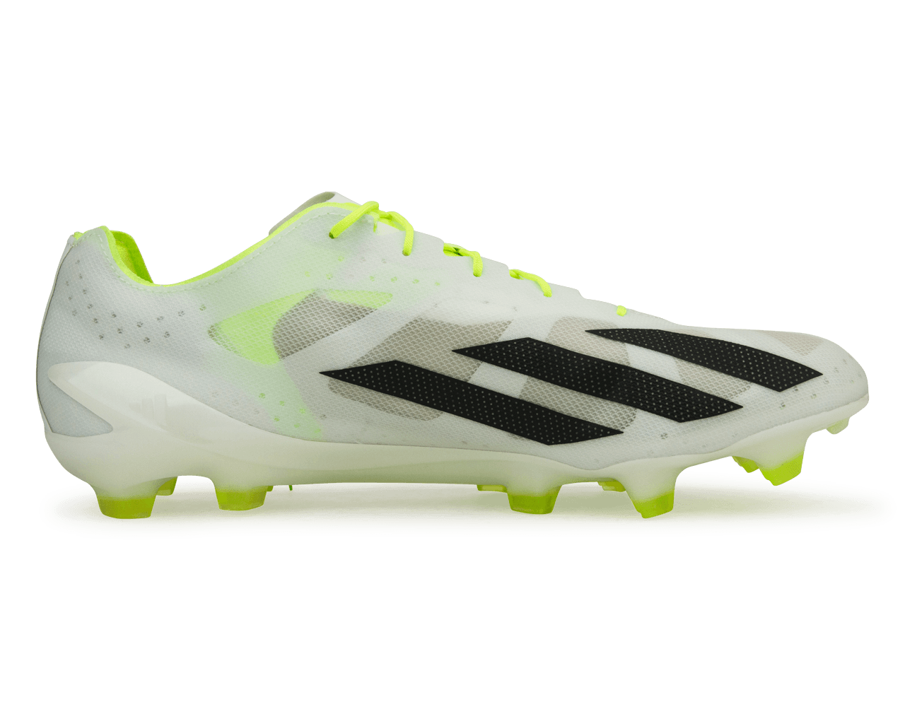 adidas Men's X Crazyfast+ FG White/Black/Lemon、mySite、noshort