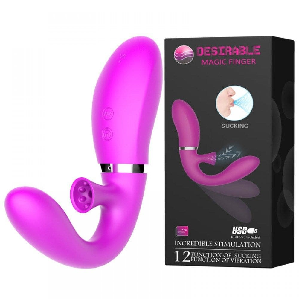 Come Closer Magic Vibrator | Soft Flex Silicon | Clitoral Sucking | G Spot | USB、mySite、bottomscart