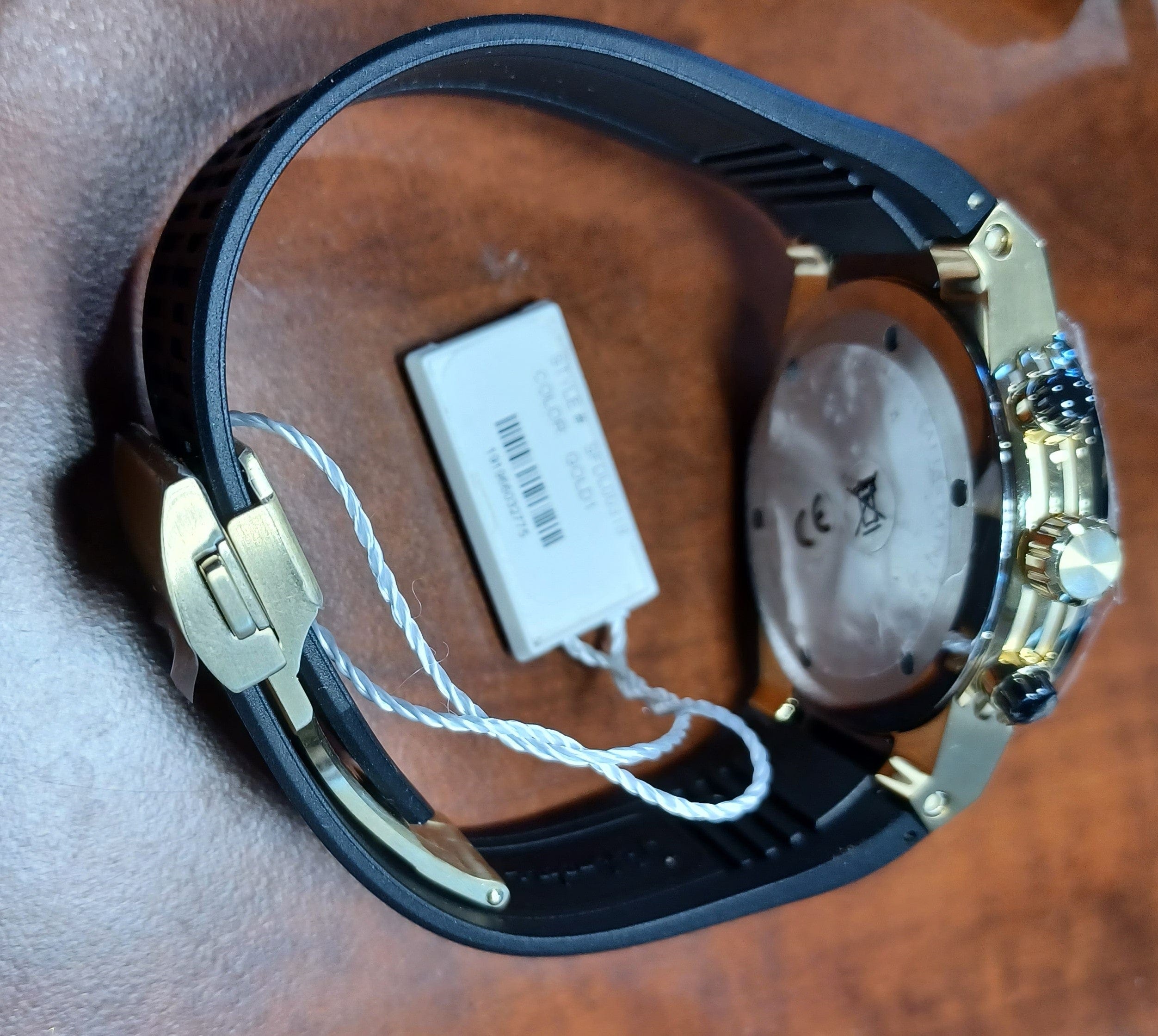 Salvatore Ferragamo F-80 Chrono Rubber Strap Watch, 44mm NWT、mySite、g9winljtr