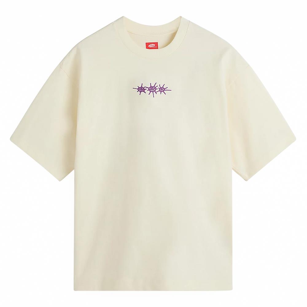  Vans Skate Difficult to Love T-shirt - Marshmallow、mySite、merchandisen