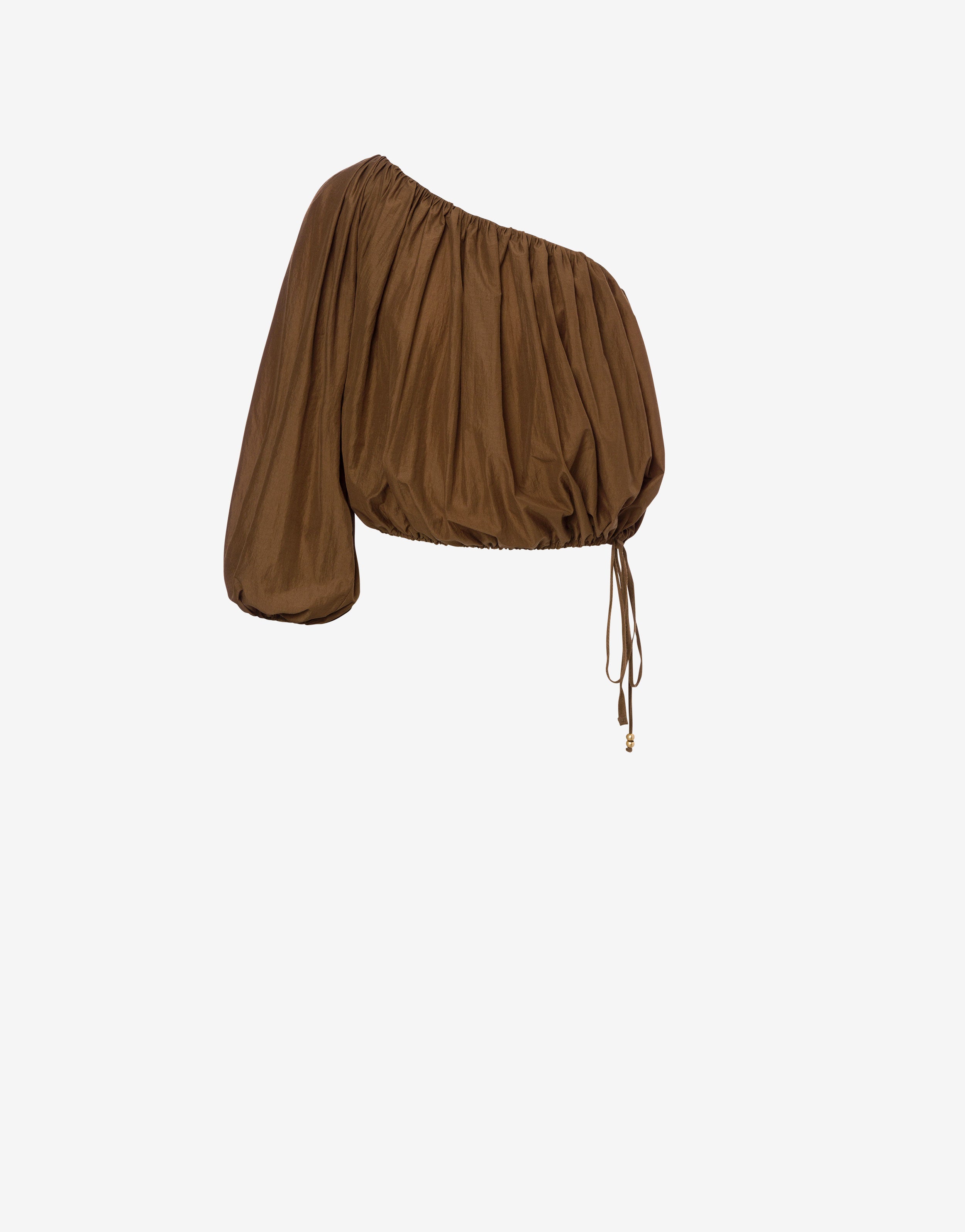 Blusa monospalla in nylon、mySite、aoinhome