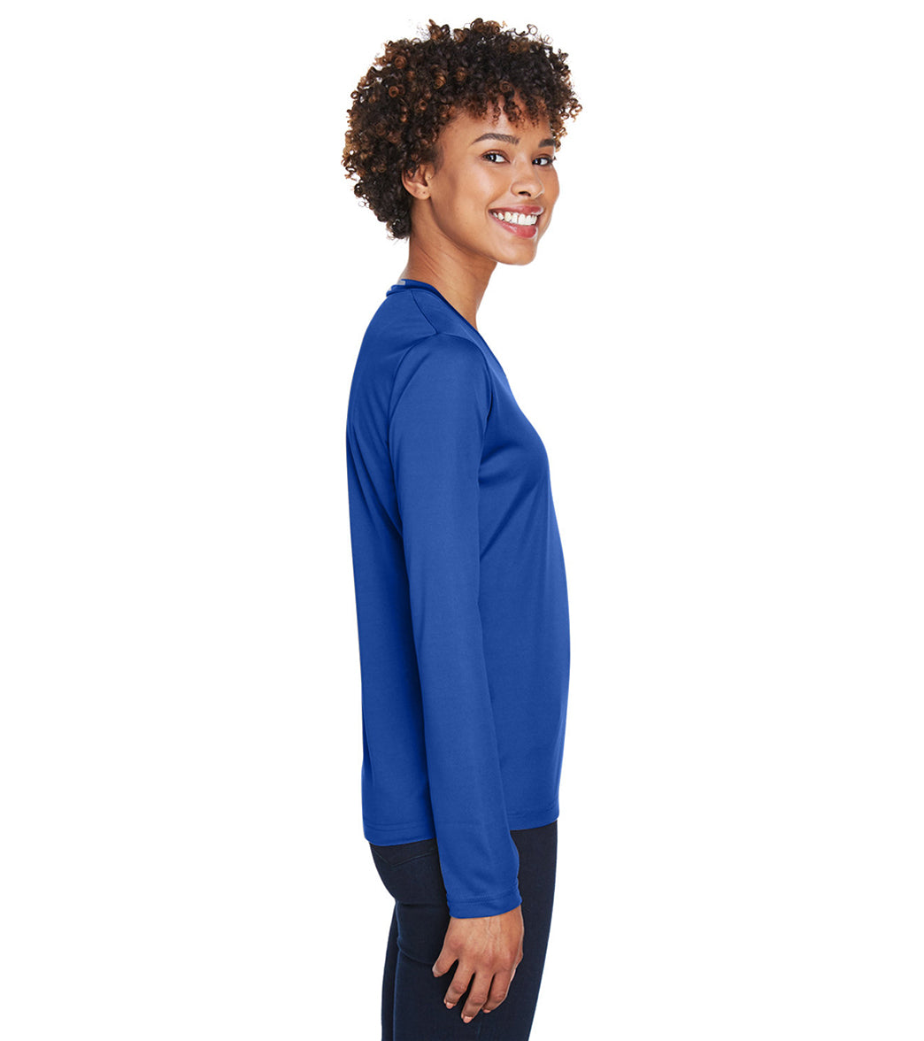 Team 365 Women's Zone Performance Long Sleeve T-Shirt、mySite、noshort
