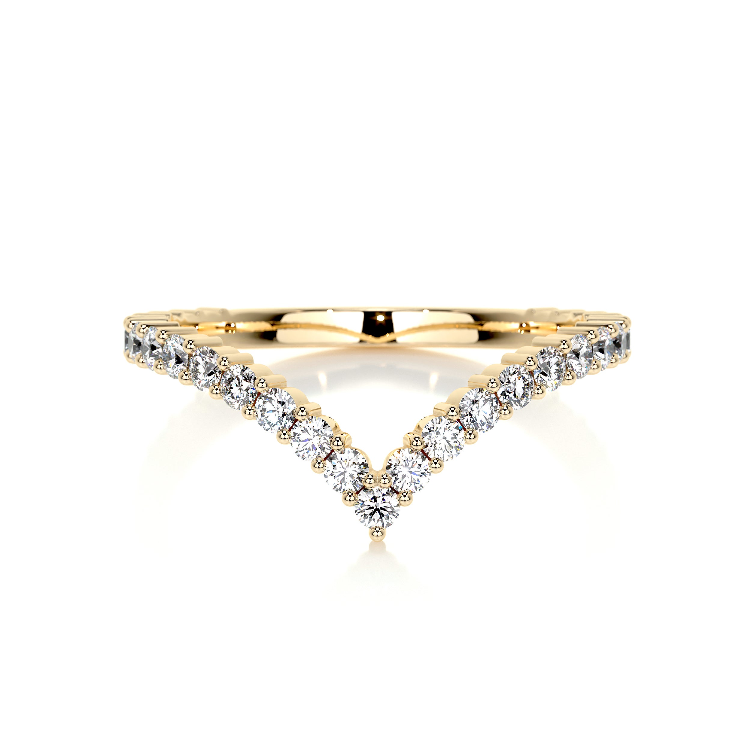 Dawn Lab Grown Diamond Wedding Ring (0.50 Carat) -18K Yellow Gold、mySite、hinf8tx79