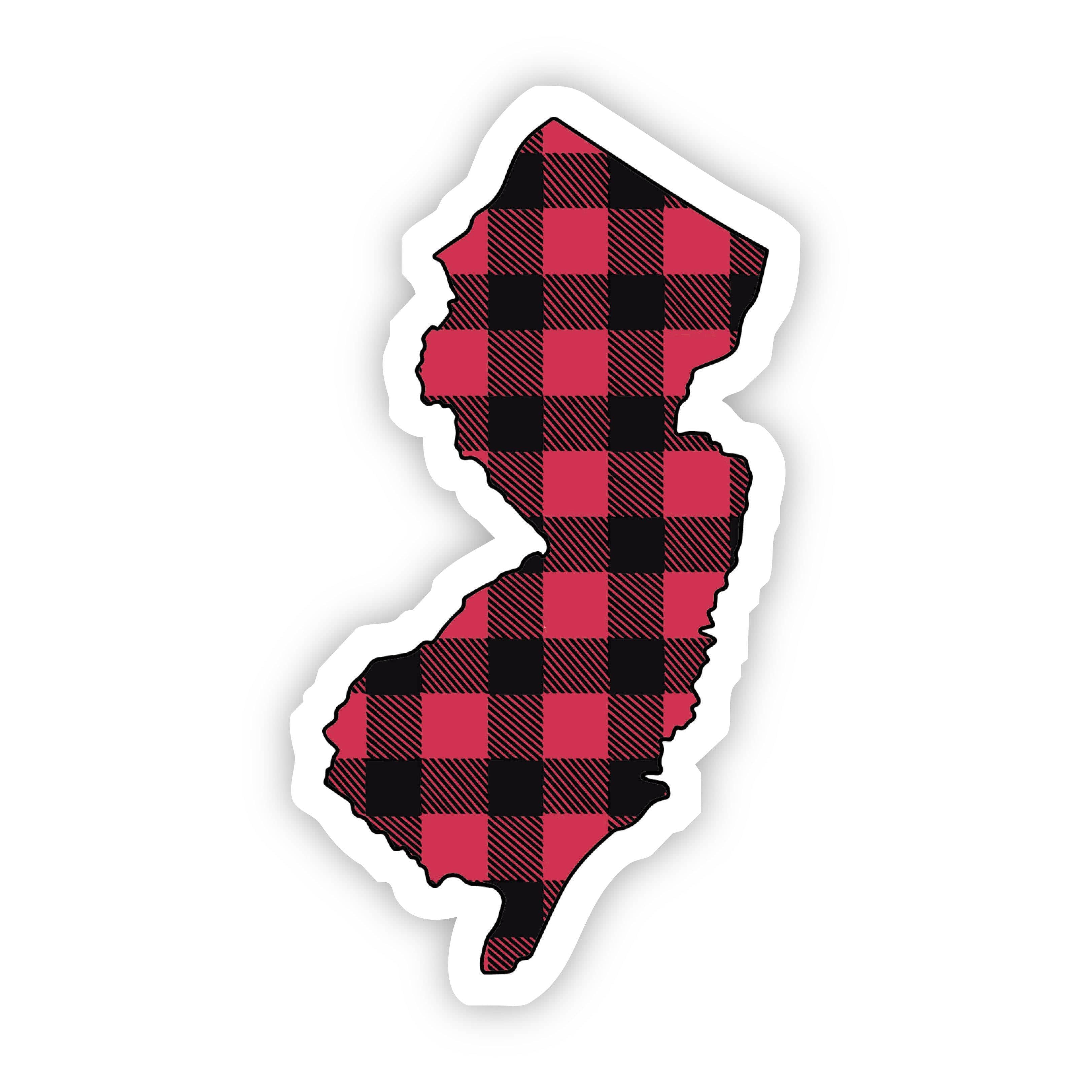  New Jersey Flannel Sticker、mySite、elrpsem3k