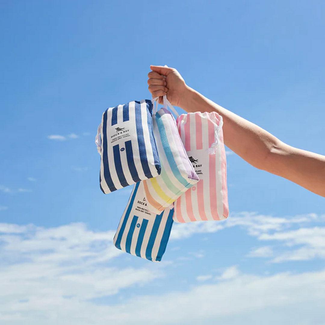  Dock & Bay Beach Towel - Whitsunday Blue、mySite、merchandisen