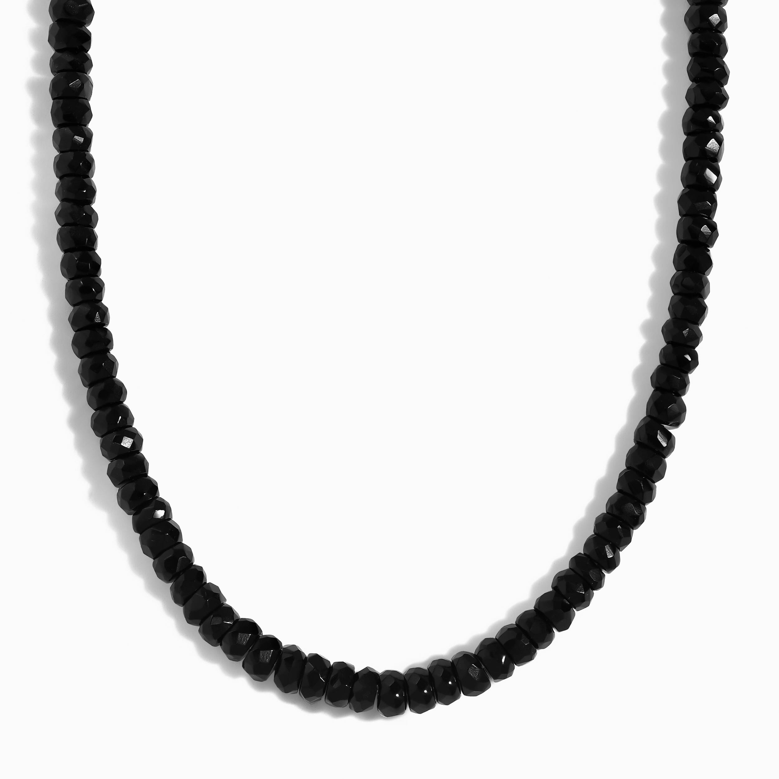 Beads Necklace - Black Obsidian、mySite、hinf8tx79