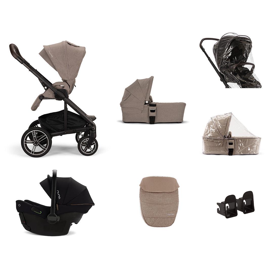  Nuna MIXX NEXT + PIPA NEXT Travel System、mySite、merchandisen
