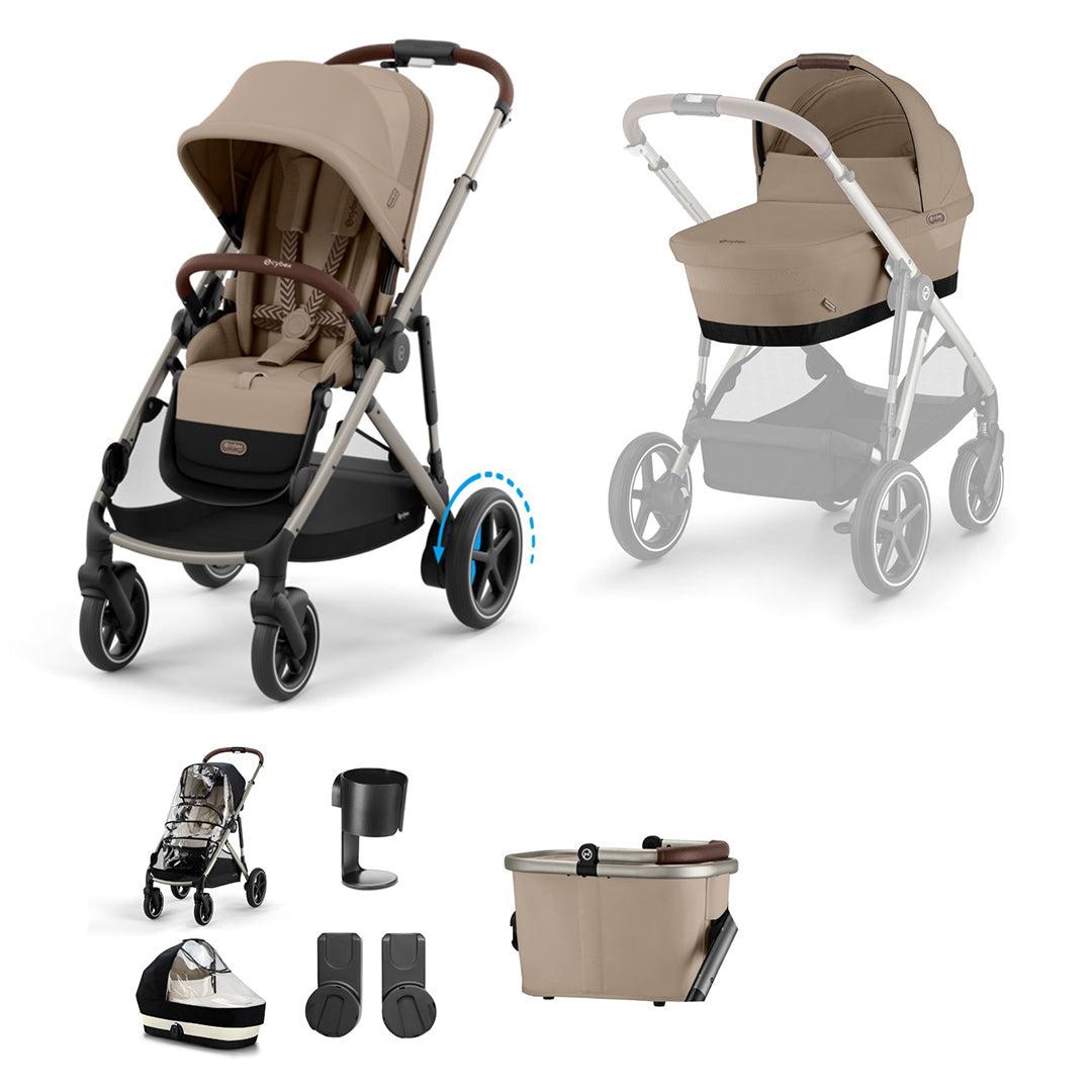  CYBEX e-Gazelle S Essential Pushchair Bundle、mySite、merchandisen