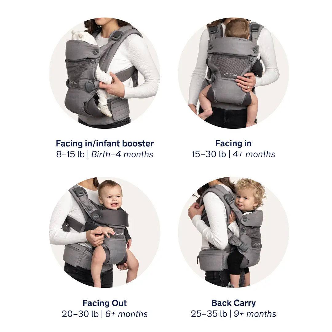  Nuna CUDL Softened Baby Carrier - Thunder、mySite、merchandisen