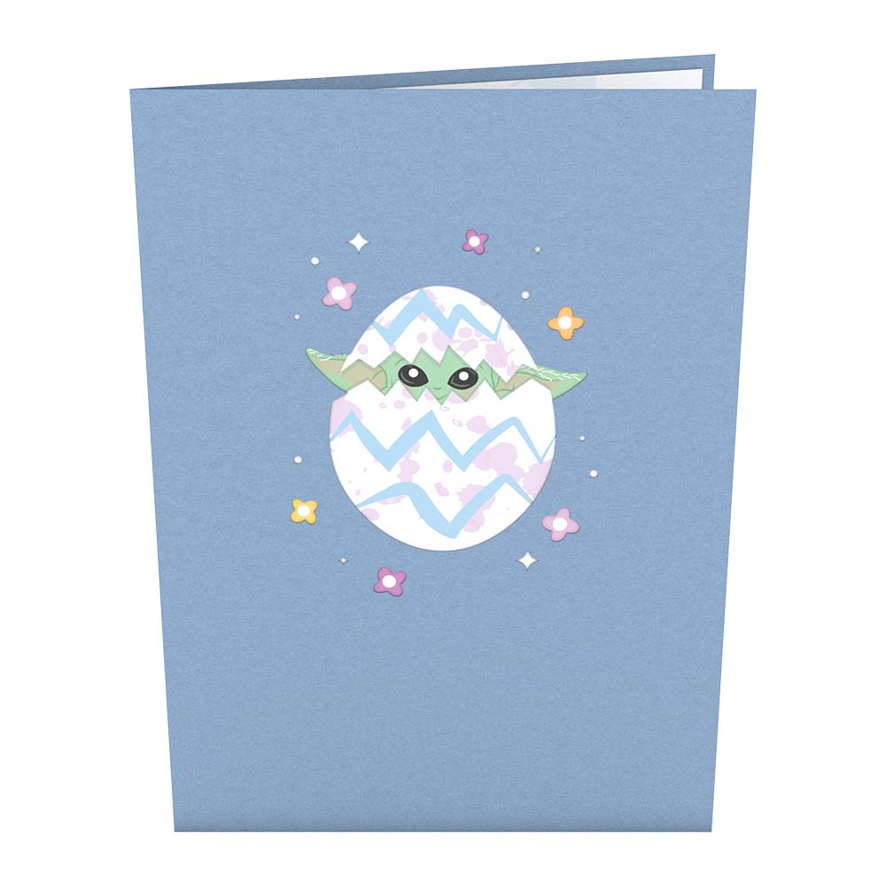 Star Wars™ The Mandalorian™ Best Easter in the Gal-eggsy Pop-Up Card、mySite、solidvoid