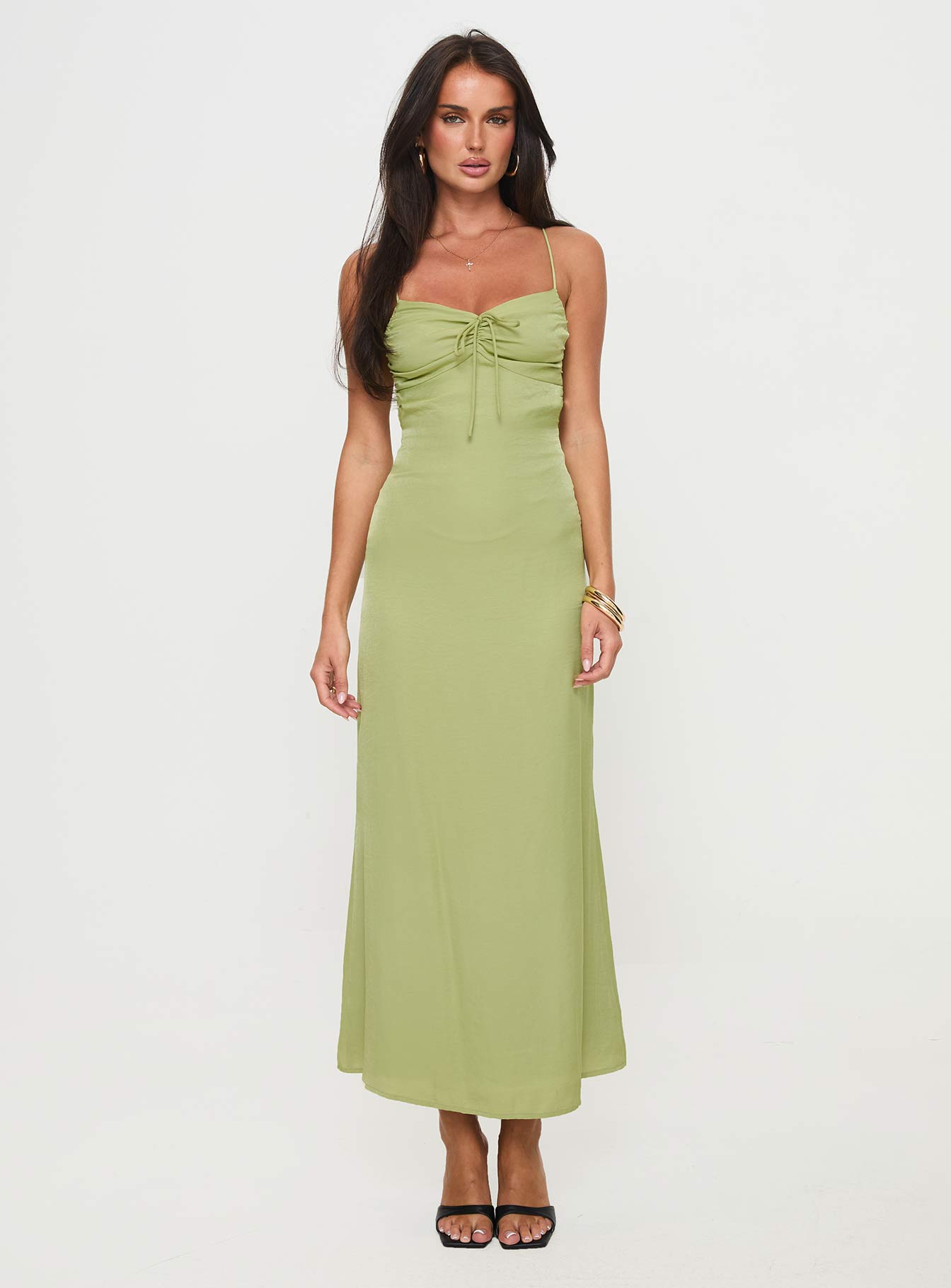 Kristyn Maxi Dress Green、mySite、solidvoid