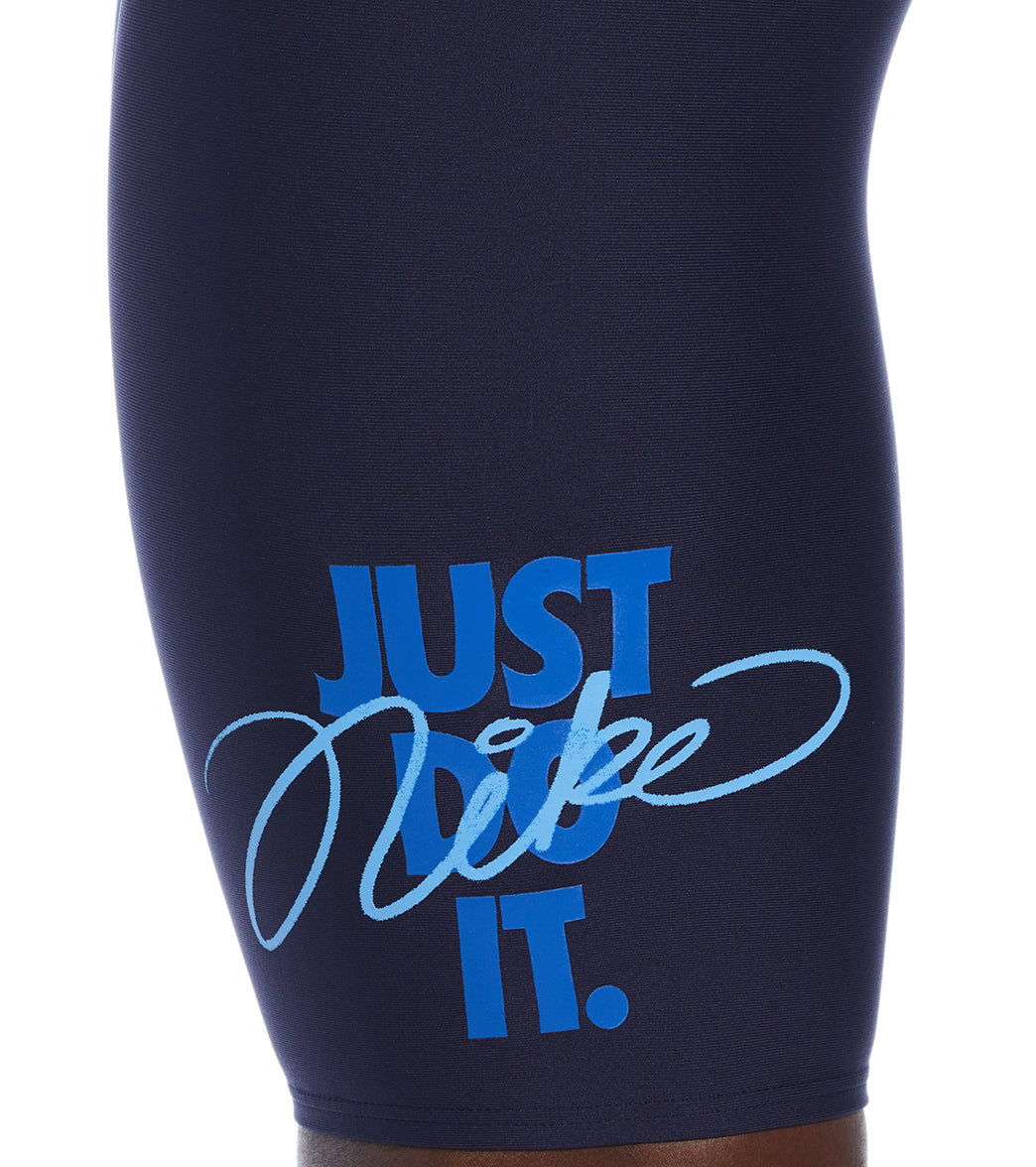 Nike Men's Hydrastrong Jdi Script Logo Jammer Swimsuit、mySite、noshort