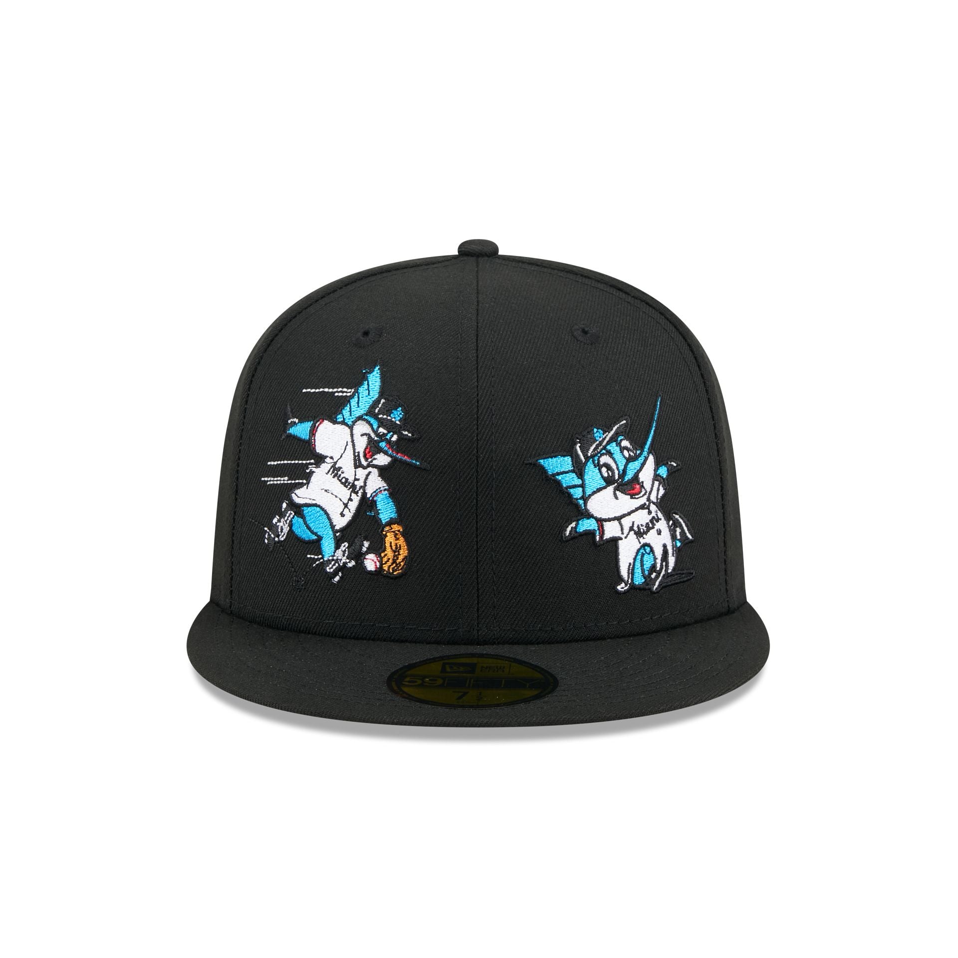 Miami Marlins Generation Mascots 59FIFTY Fitted Hat、mySite、vikingsvslions