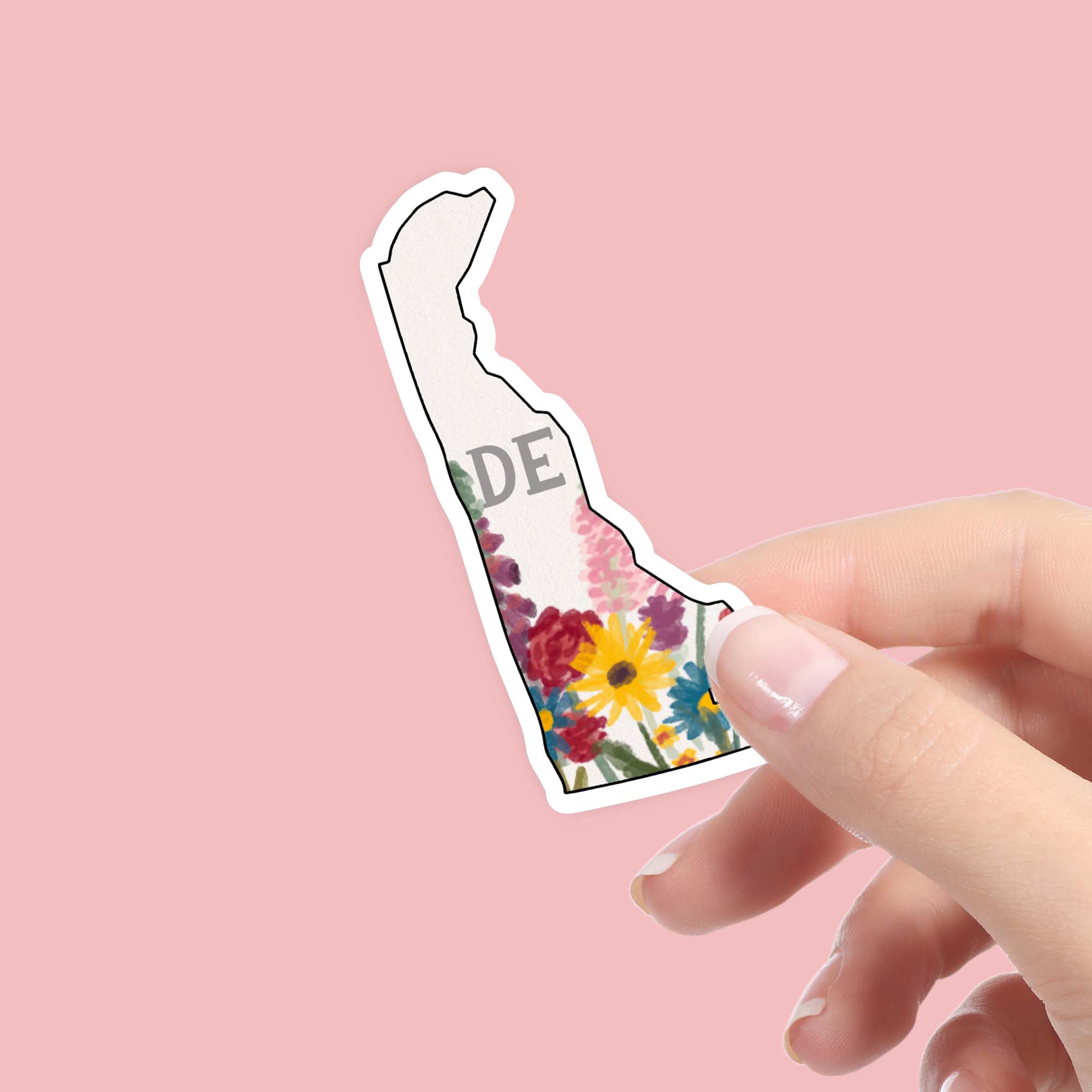  Delaware Painterly Pattern Sticker、mySite、elrpsem3k