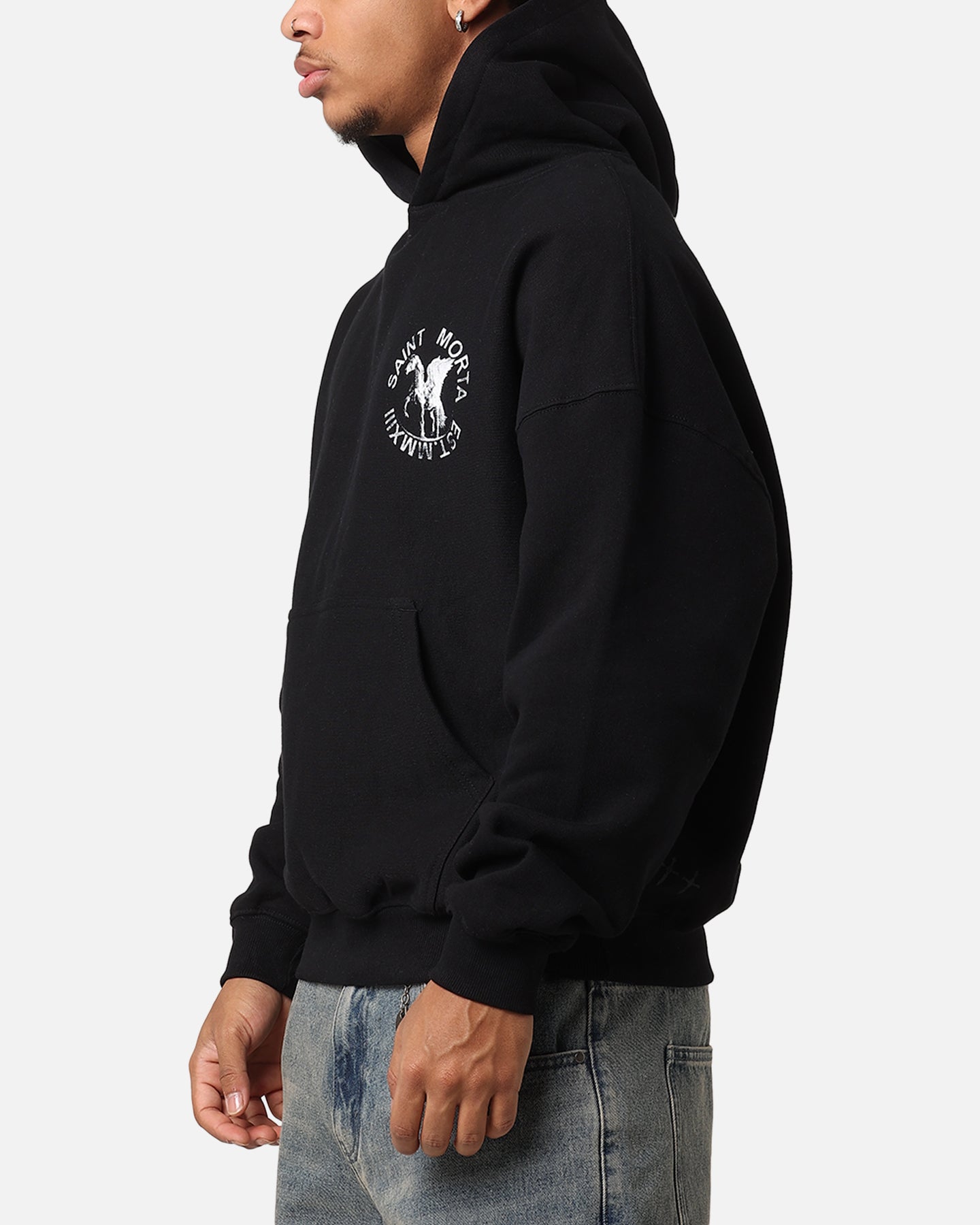 Saint Morta Pegasus Premium Hoodie Black、mySite、zt4zffjzw
