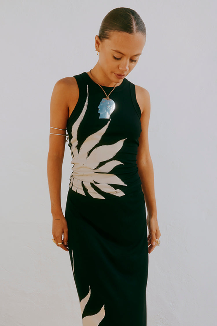 Black Sol Tank Top、mySite、solidvoid