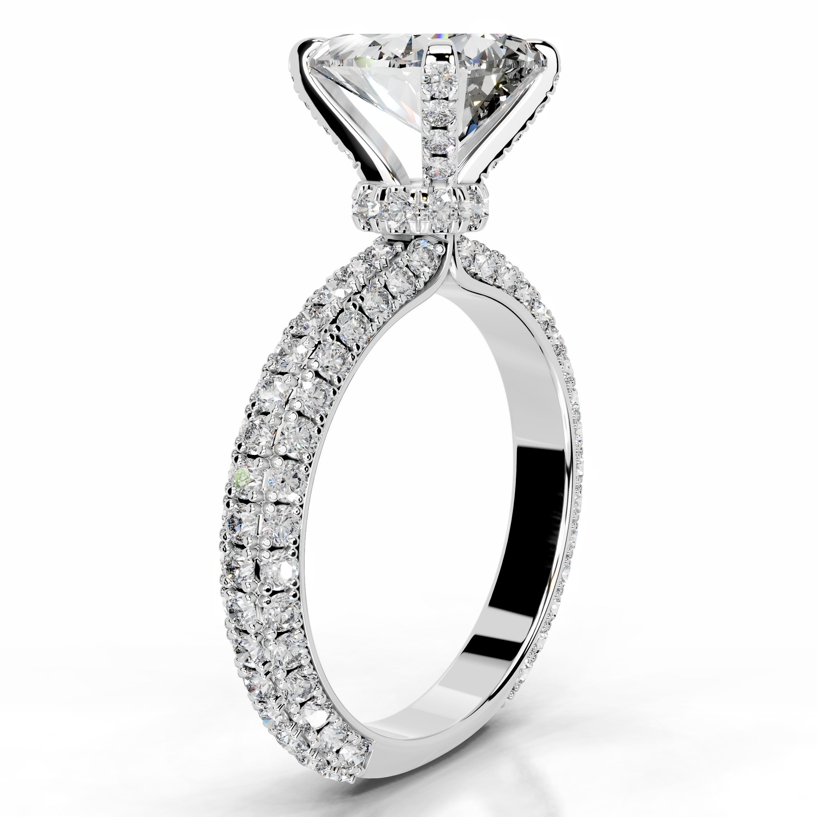Milly Diamond Engagement Ring - 18K White Gold、mySite、hinf8tx79