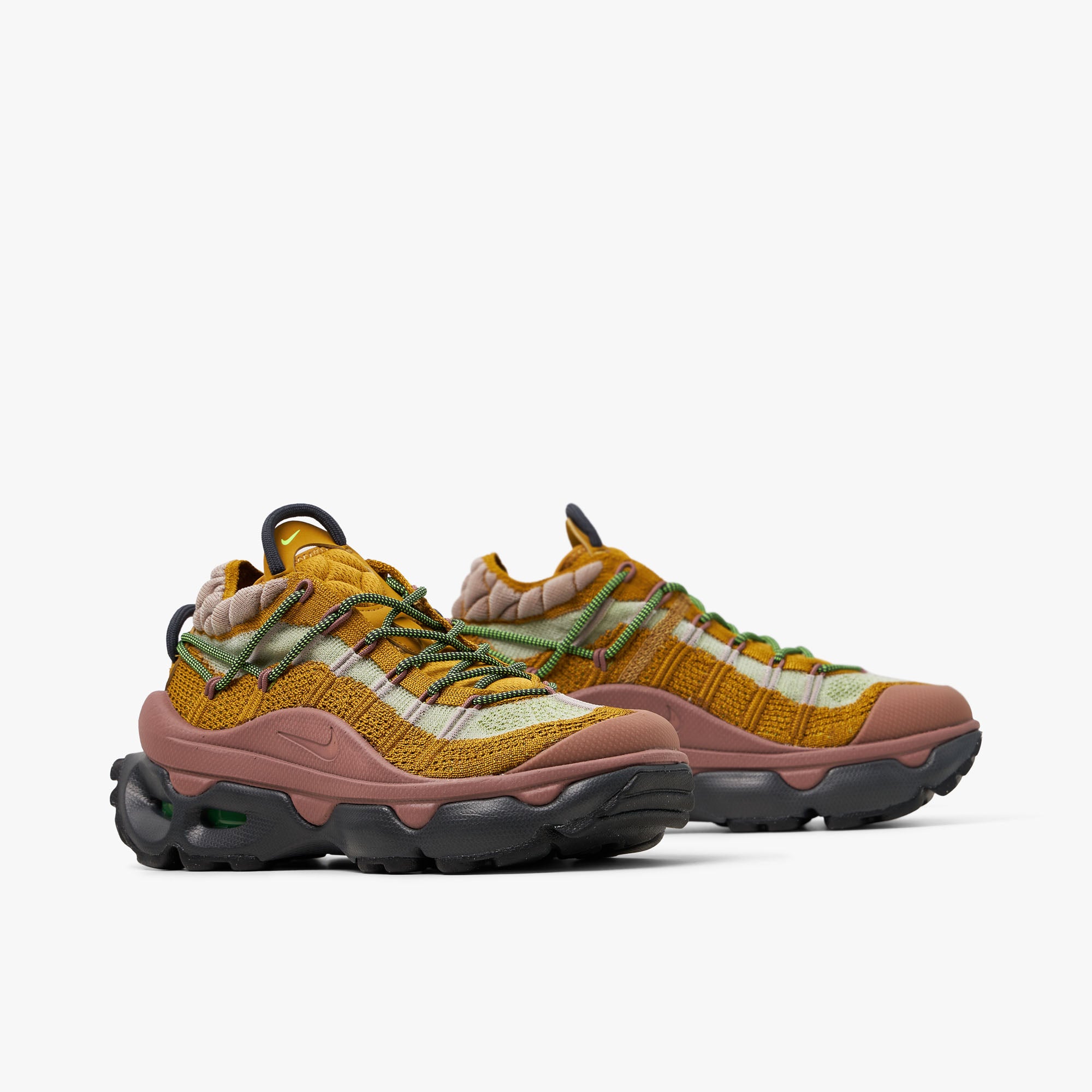  Nike Women's Air Max Flyknit Venture Bronzine / Volt - Smokey Mauve、mySite、merchandisen