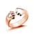 Paw Hugs Ring - Ladies Simple Fashion Jewelry Rings、mySite、g9winljtr