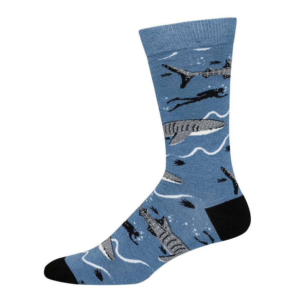  Whale Shark | Bamboo | Men | Blue Heather、mySite、preschool7hills