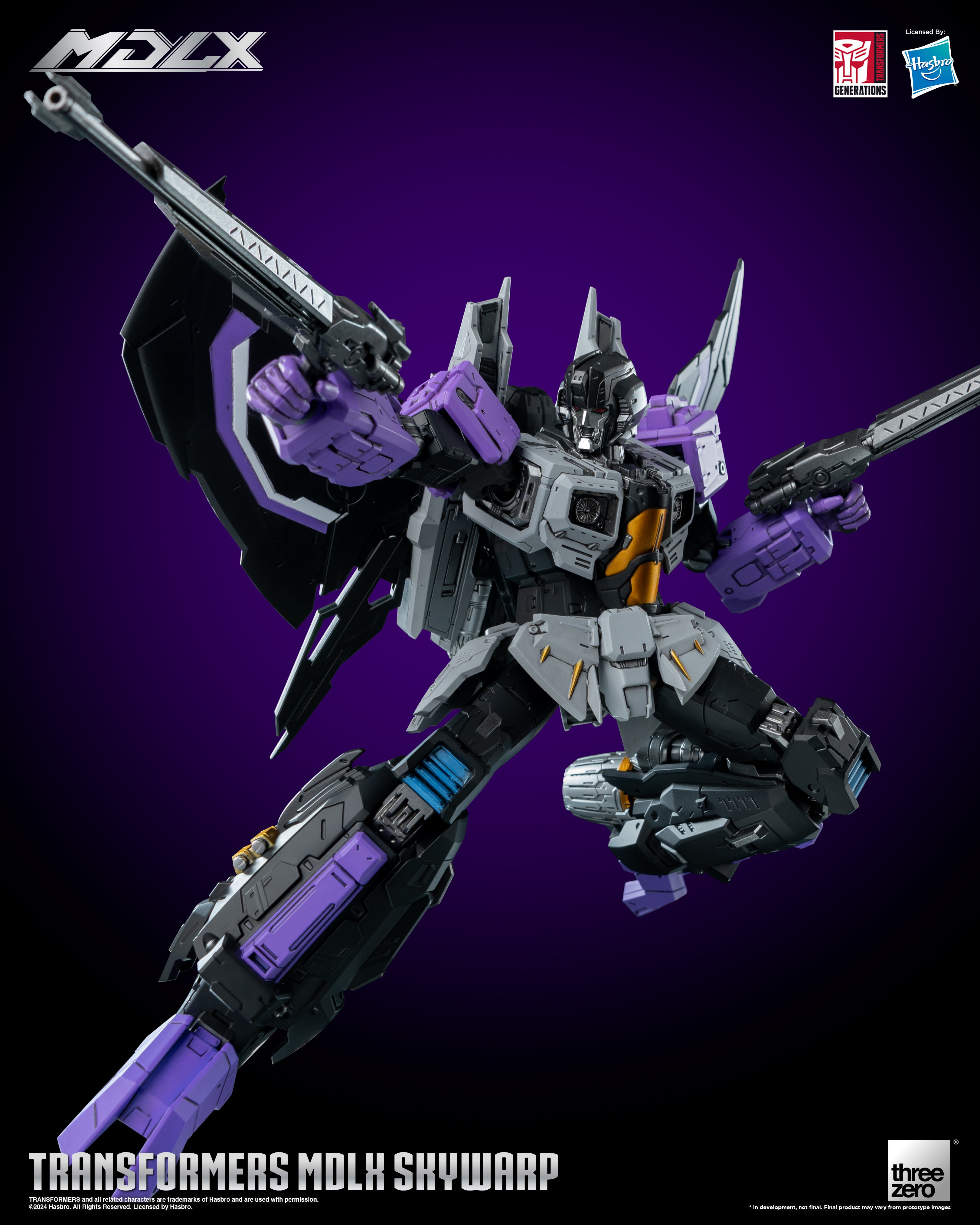 Threezero Transformers MDLX Skywarp、mySite、hgirdovlk