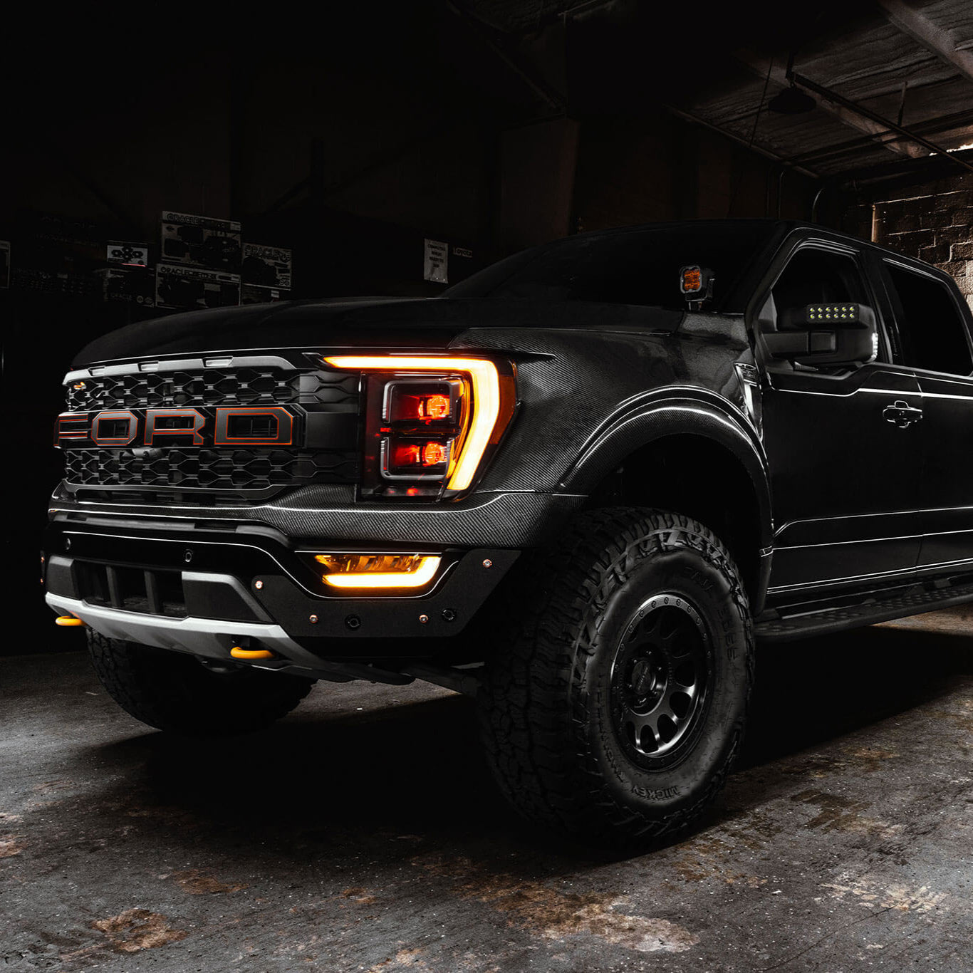 ORACLE Lighting 2021-2025 Ford F-150 LED Off-Road Side Mirror Ditch Lights、mySite、nflplayoffbracketp