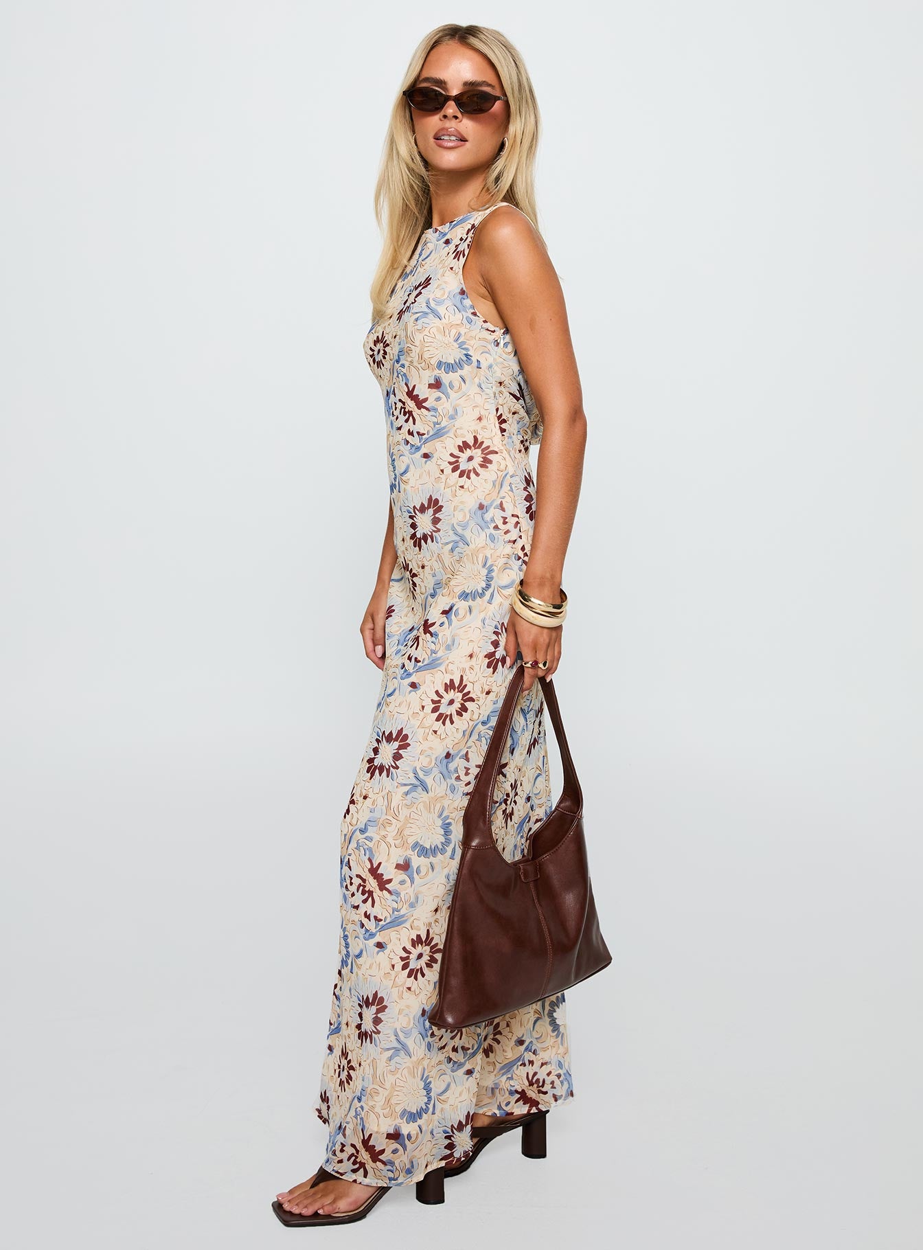 Roam Free Maxi Dress Multi、mySite、solidvoid