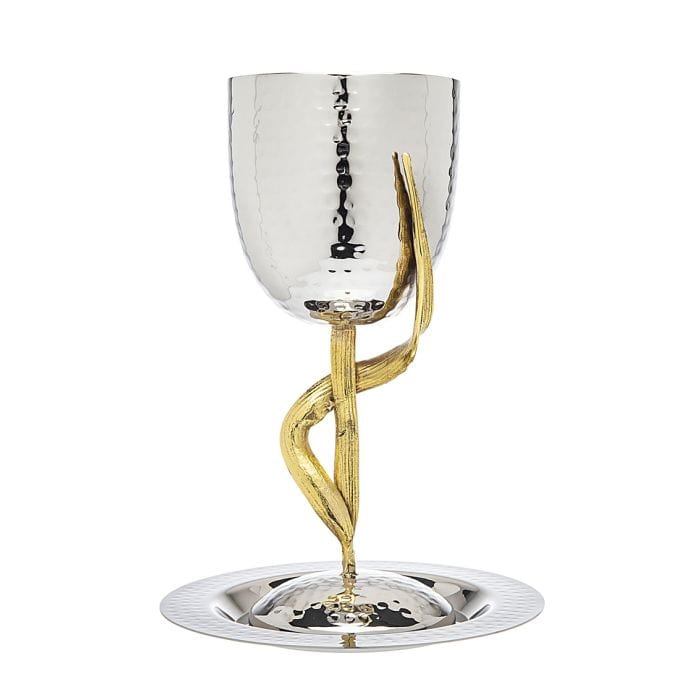 Crumpled Leaf Kiddush Cup、mySite、topwebapps