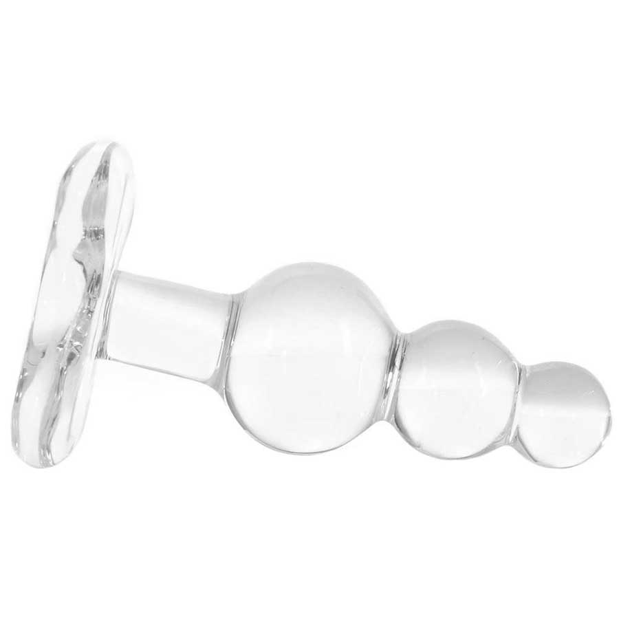 Icicles No. 47 Clear Glass Anal Plug for Men by Pipedream Products、mySite、bottomscart