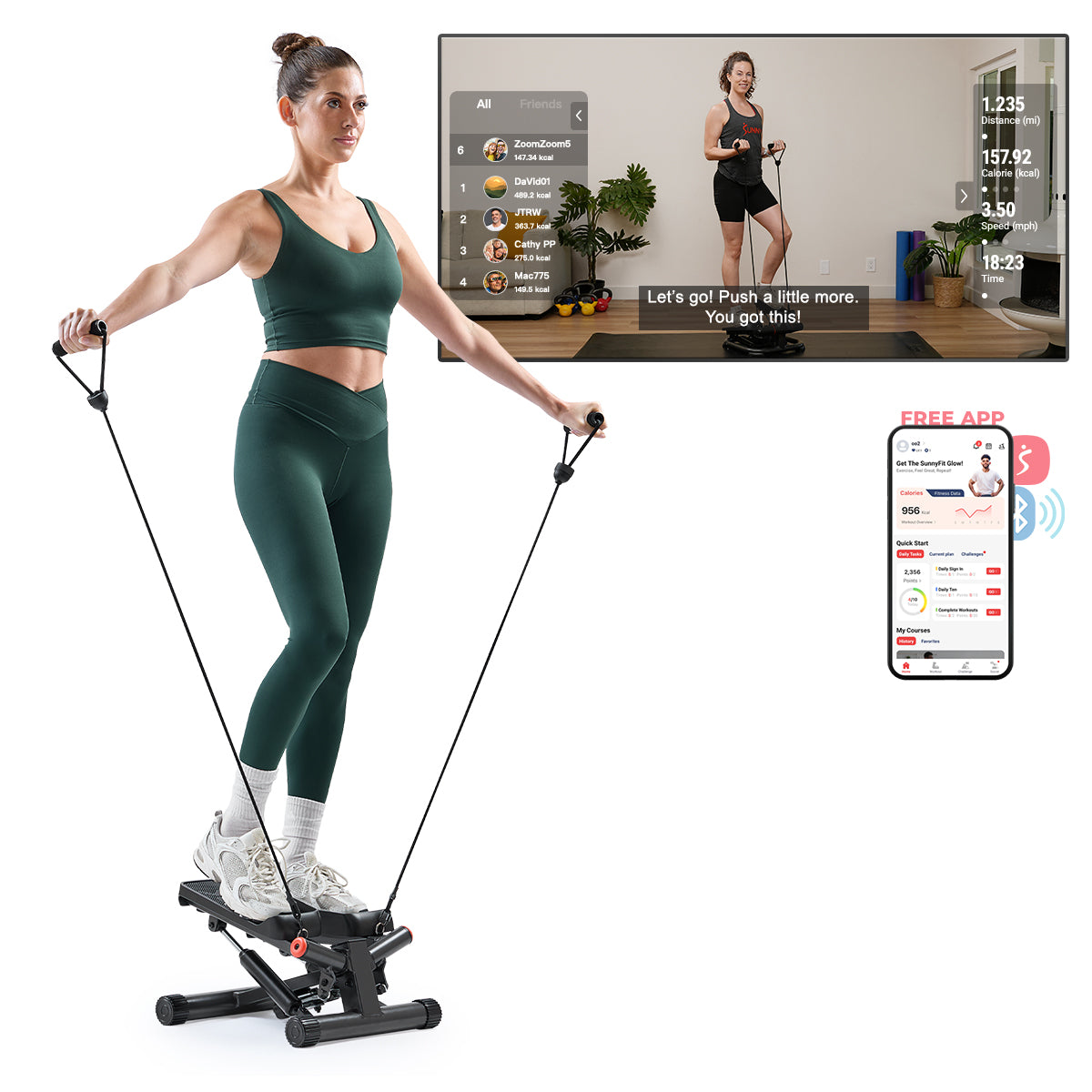  Smart Twist Stepper with Resistance Bands、mySite、ghnorth
