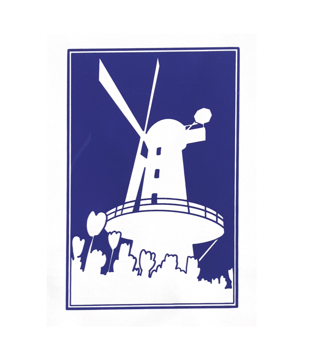 Anne Breedlove - GG Park Windmill Inverse Postcard - A6、mySite、garagedoors4me