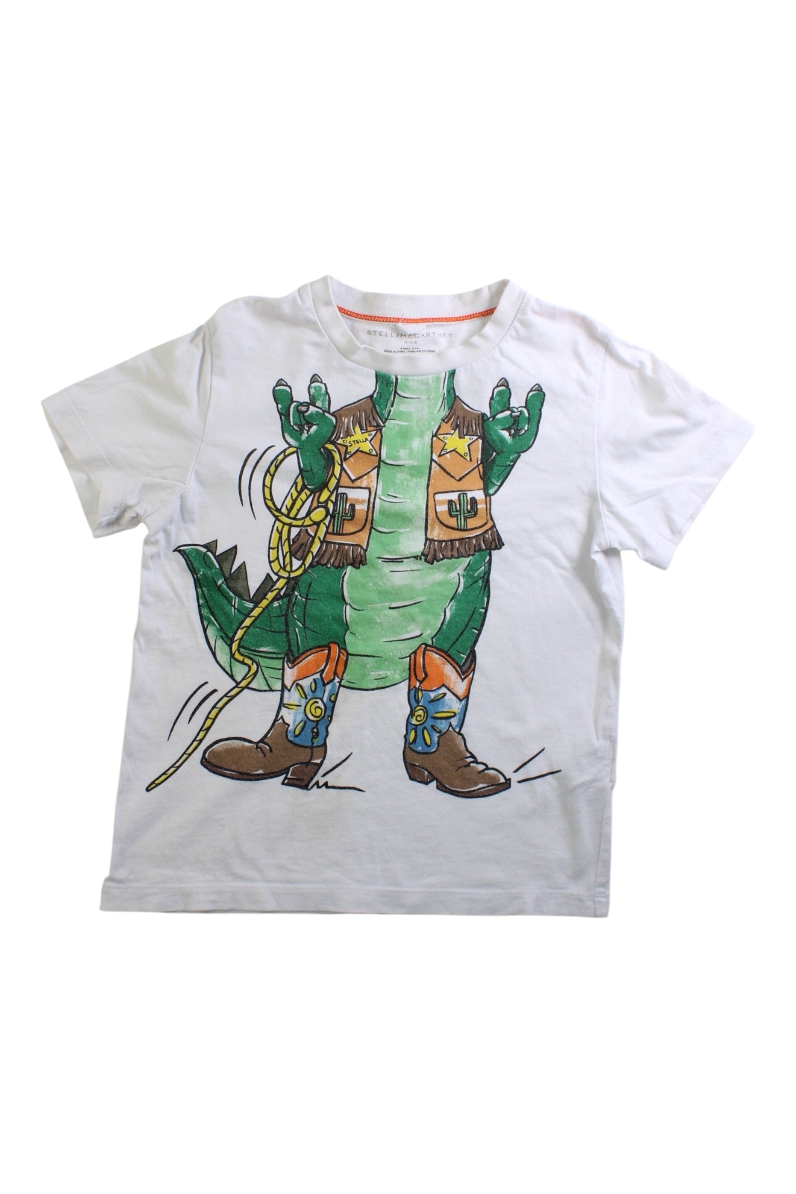 Stella McCartney Cowboy Dinosaur T-Shirt 5T、mySite、g9winljtr