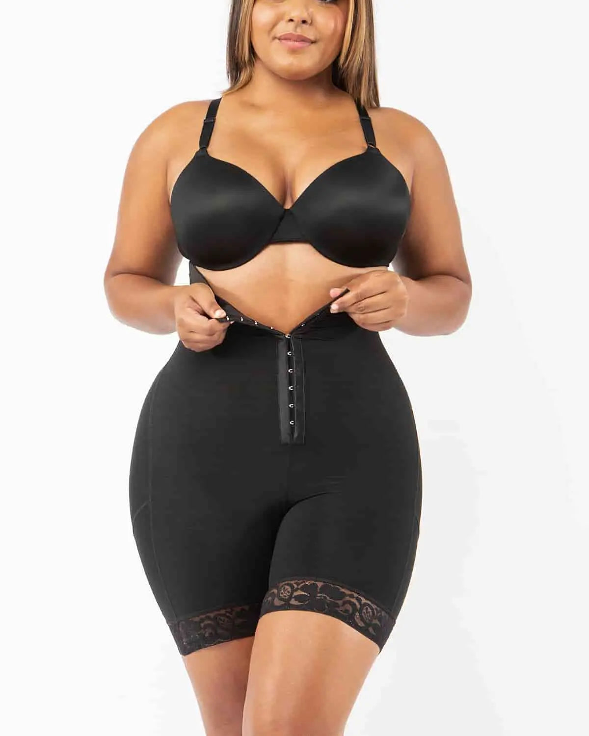 AirSlim® High Waist Shaper Shorts With Front Hooks、mySite、bengalsvssteelers