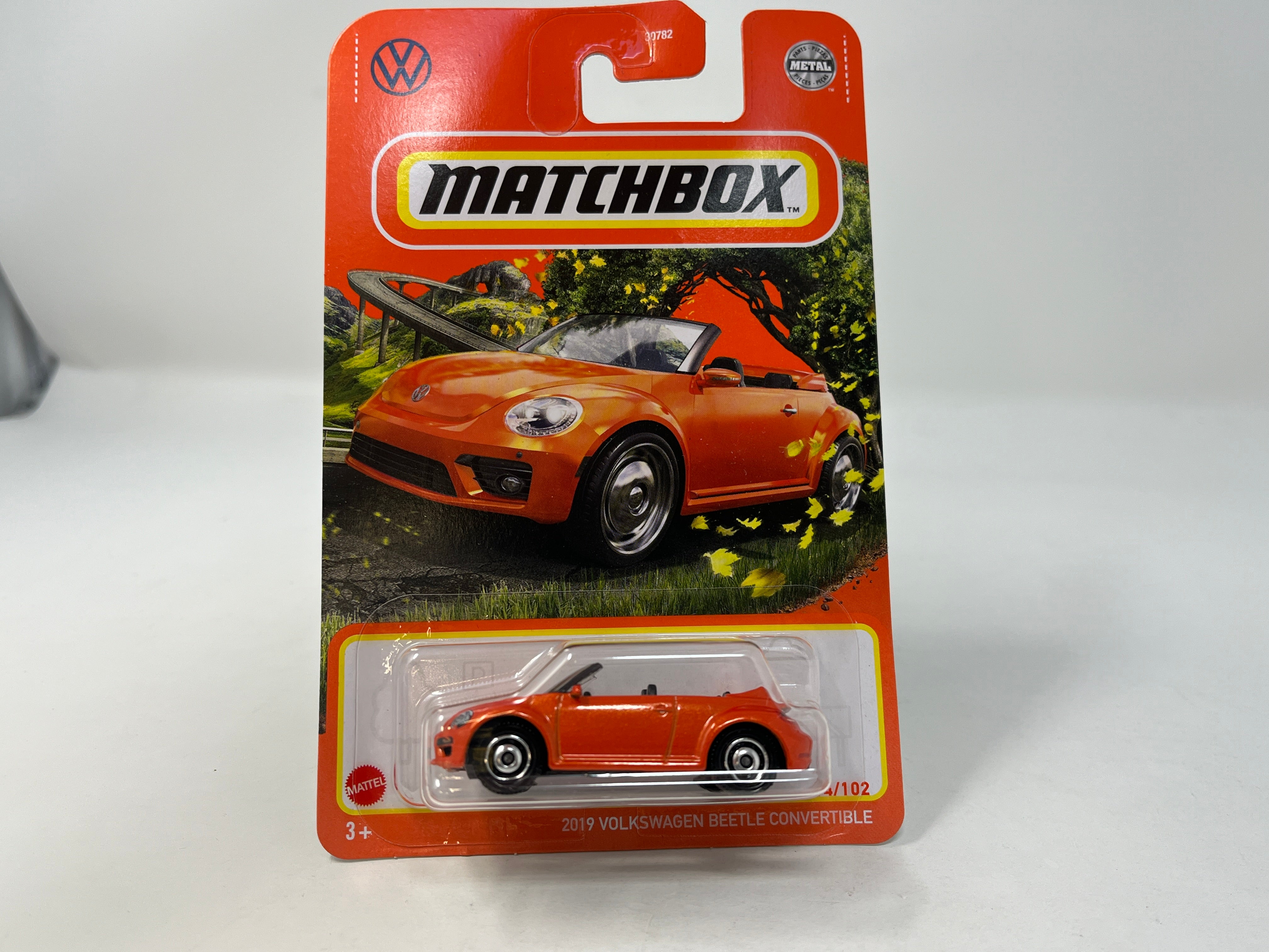 2019 Volkswagen Beetle * Matchbox Basic Series * Orange、mySite、hgirdovlk