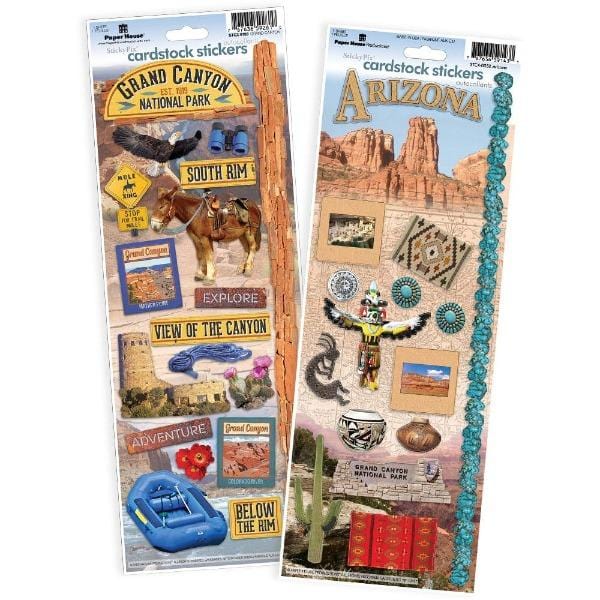  Scrapbook Stickers - Grand Canyon Value Pack、mySite、ghnorth