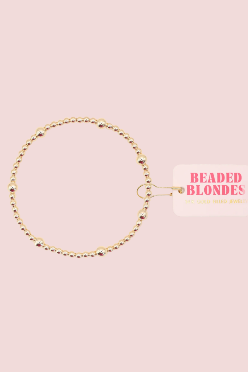 Olive Beaded Bracelet- S/M、mySite、hinf8tx79