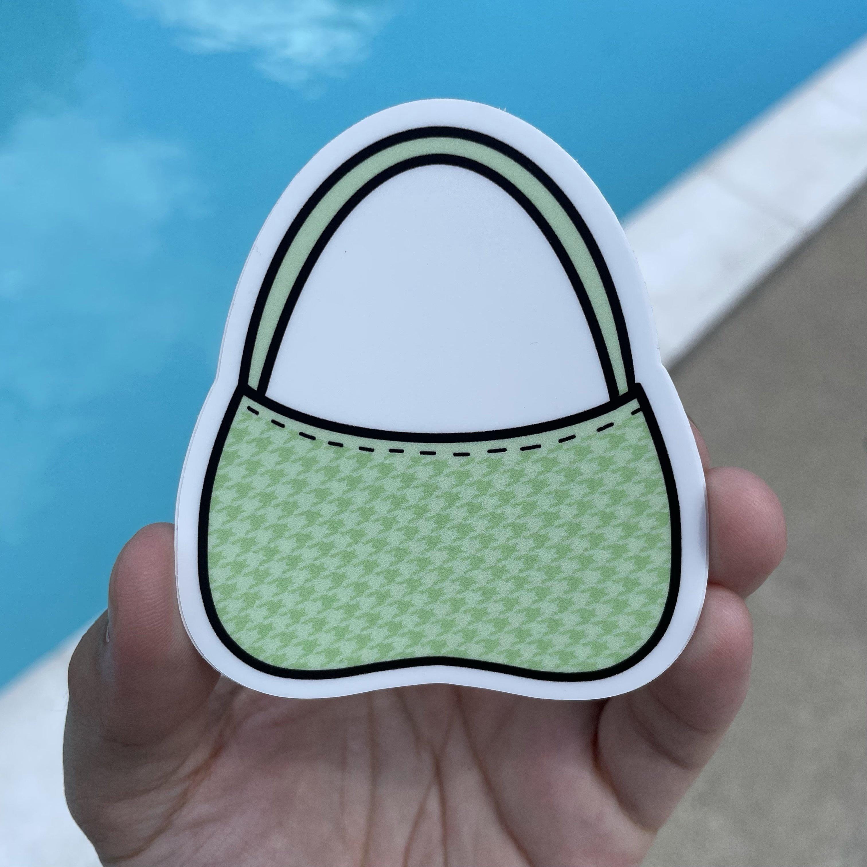  Green Handbag Aesthetic Sticker、mySite、elrpsem3k