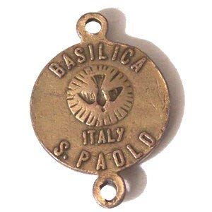  Saint Paul Basilica medal - Bronze (1.5cm-0.6 in diameter)、mySite、elrpsem3k