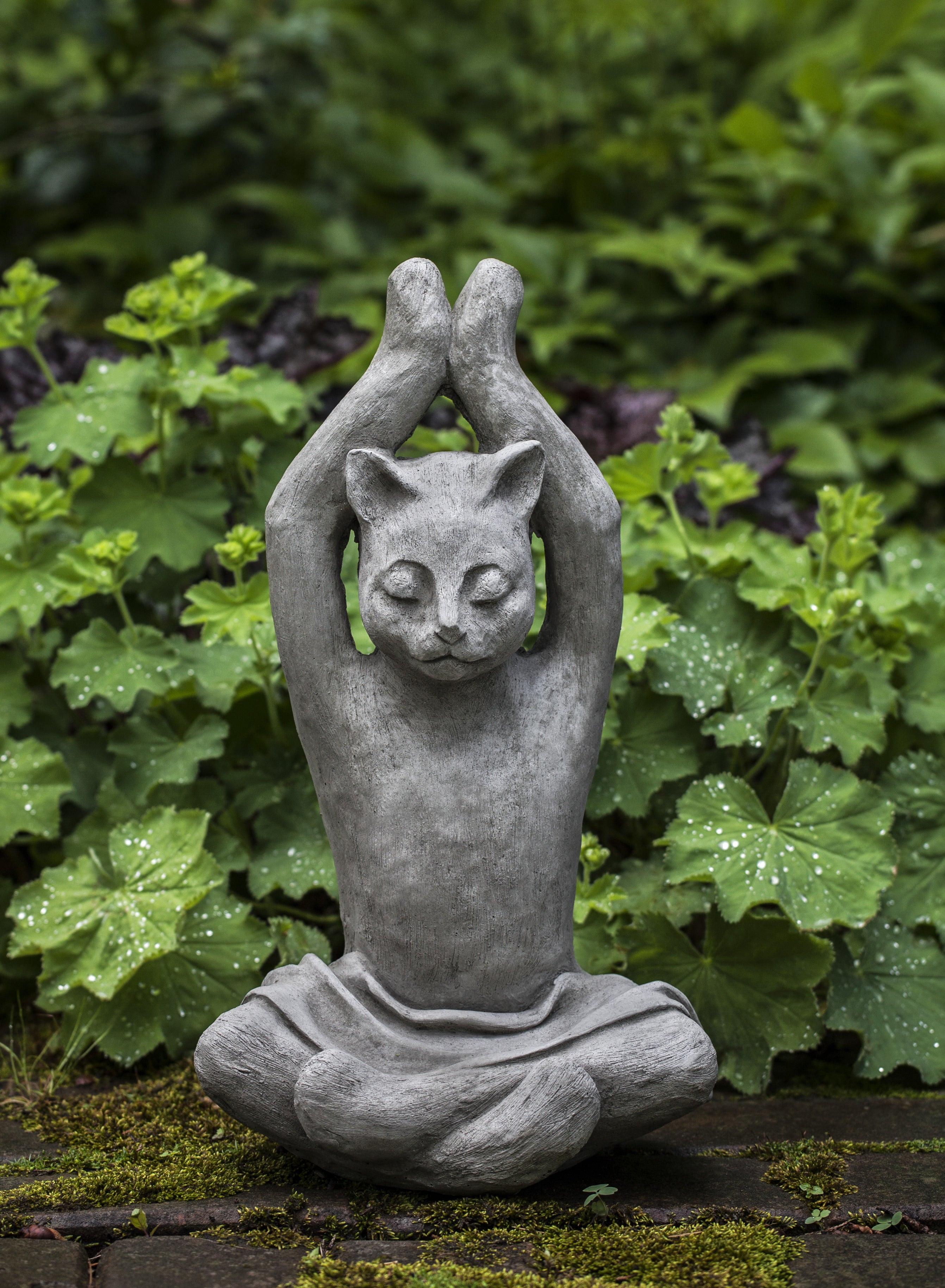 Yoga Cat Garden Statue、mySite、topwebapps