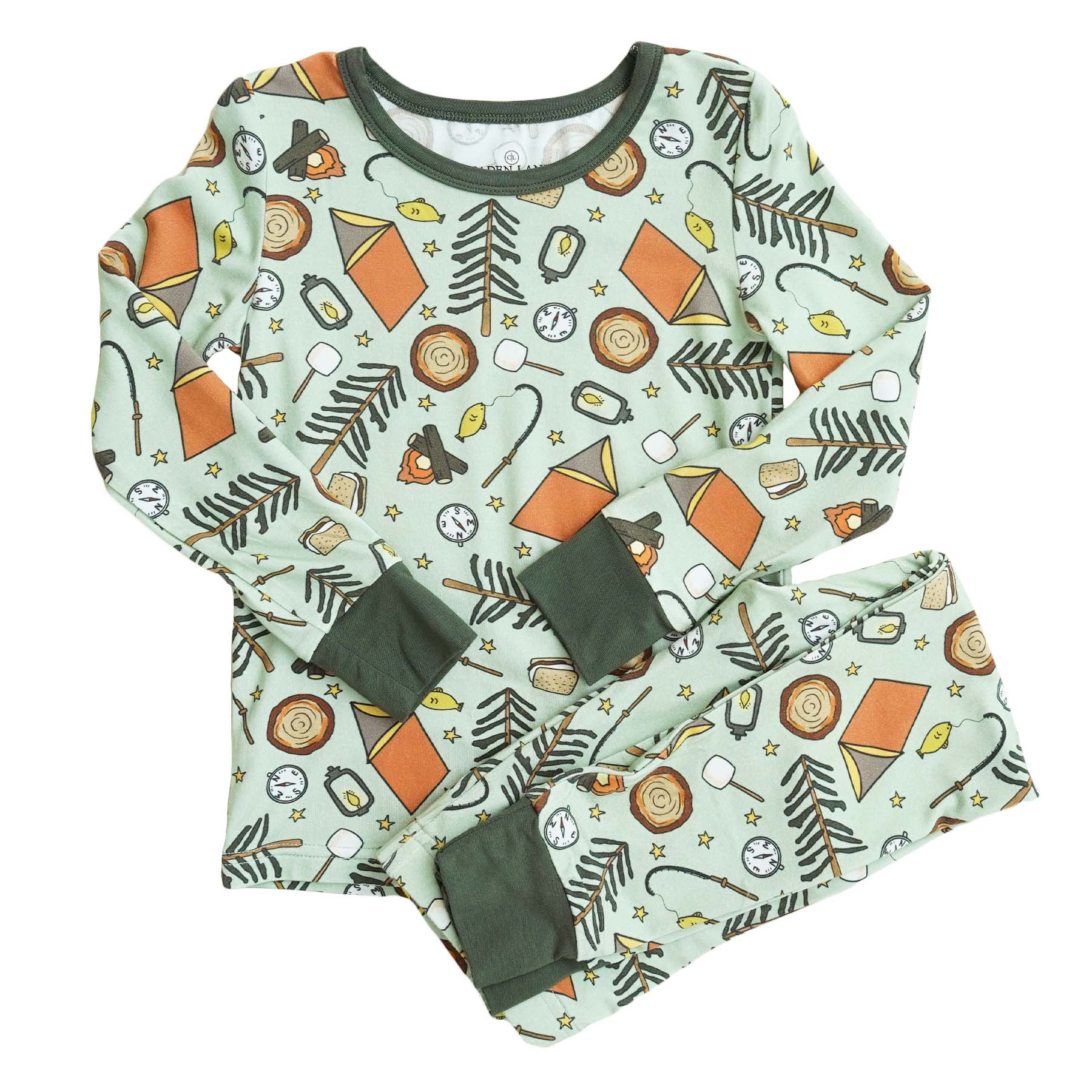  Cozy Camper Two Piece Pajama Set、mySite、layawaytickets