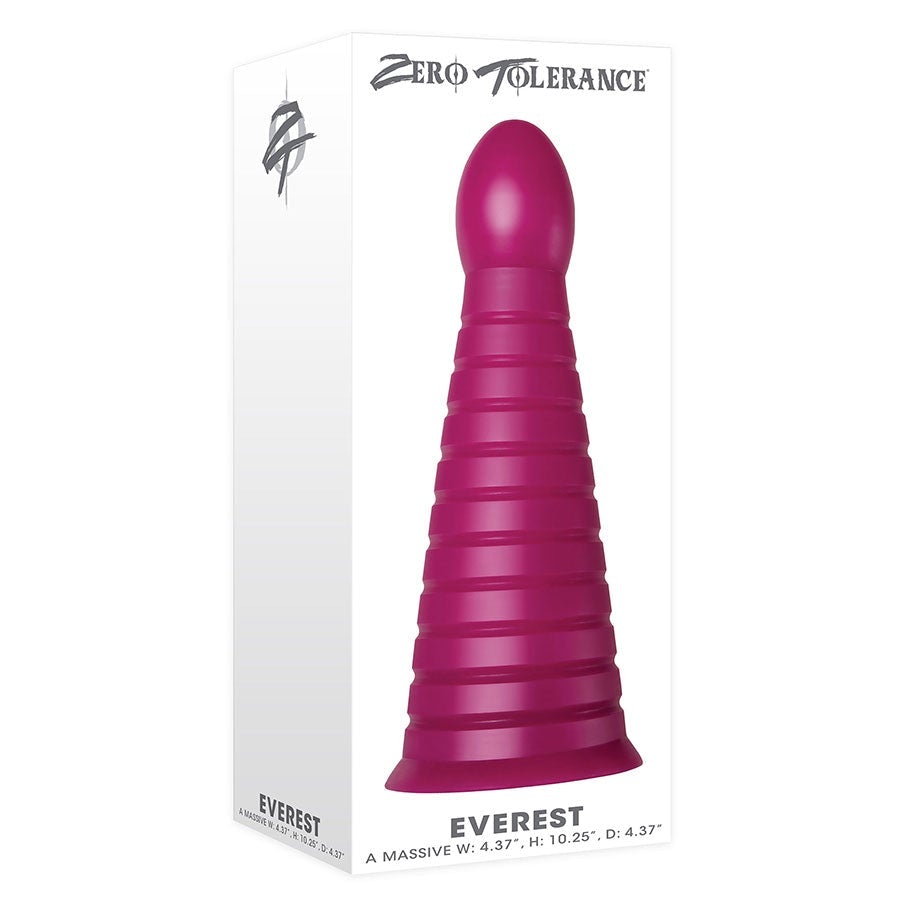 Everest 10 Inch Oversized Purple Butt Plug by Zero Tolerance、mySite、bottomscart