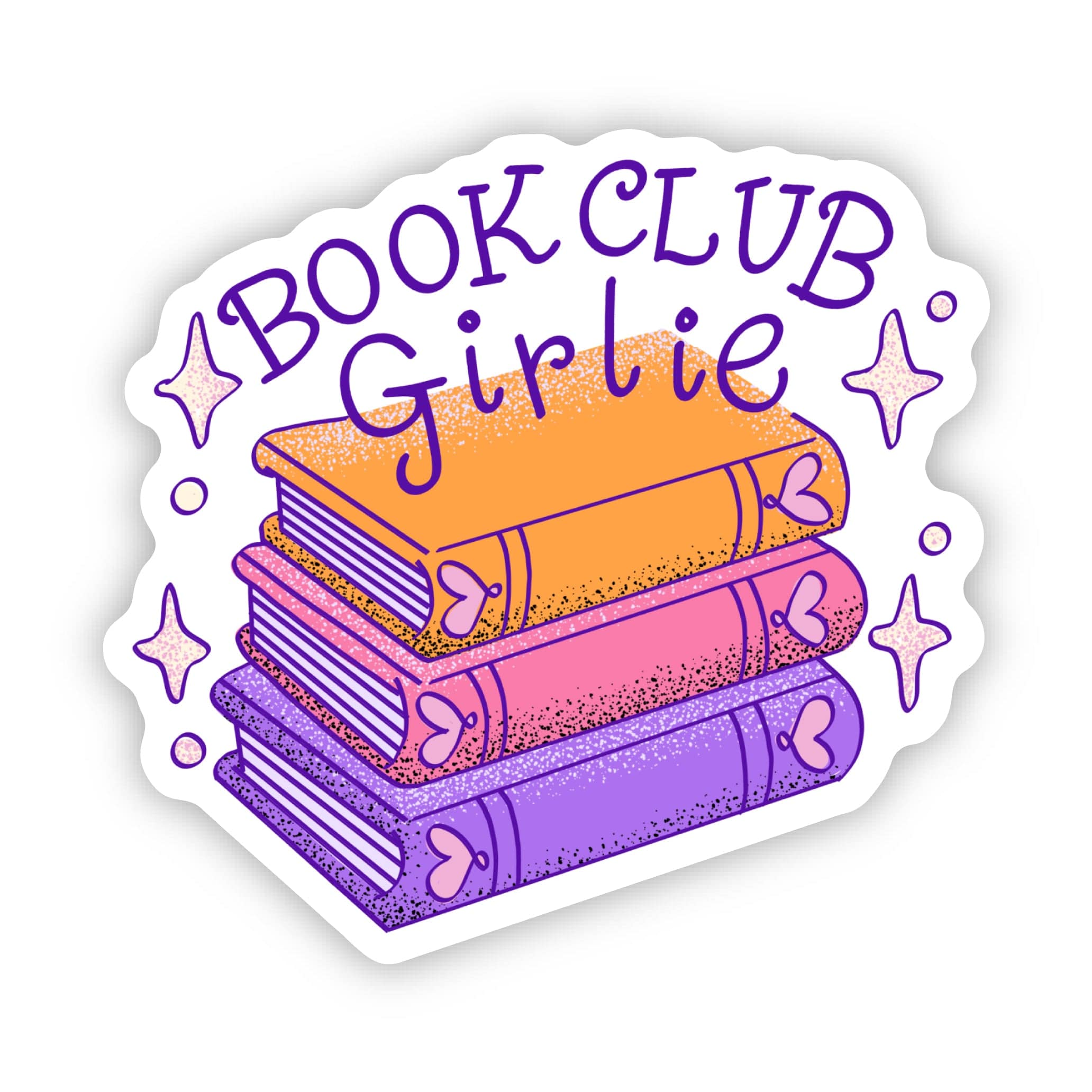  Book Club Girlie Sticker、mySite、elrpsem3k