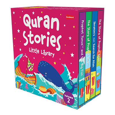 Quran Stories - Little Library - Vol.2 (4 Board Books Set)、mySite、topwebapps