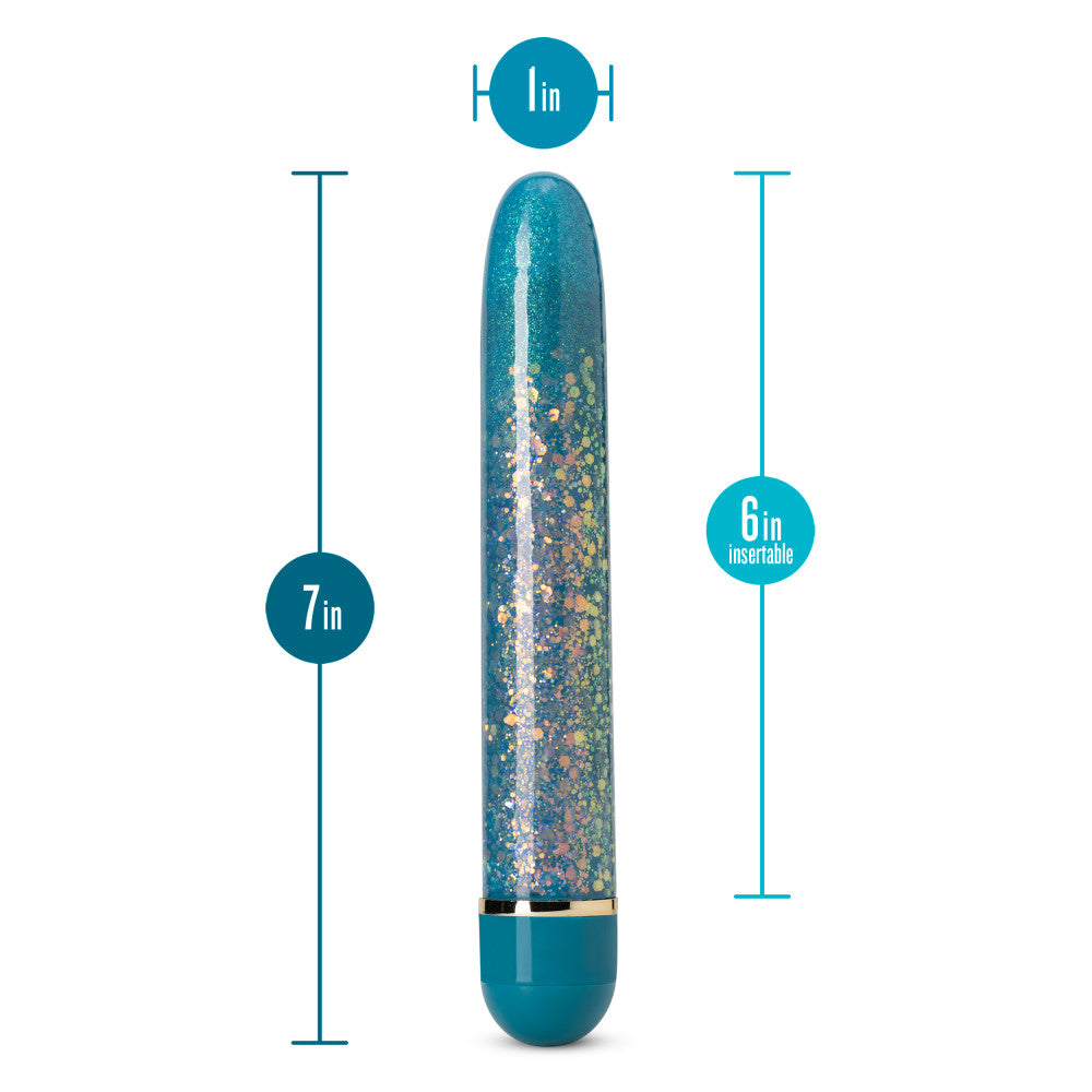 The Collection By Blush® | Astral Teal 7-Inch Vibrator、mySite、bottomscart