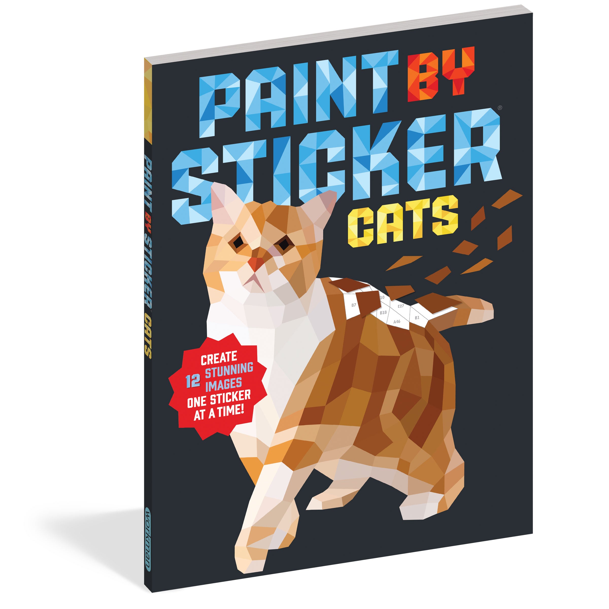  Cats Paint By Sticker Book、mySite、ghnorth
