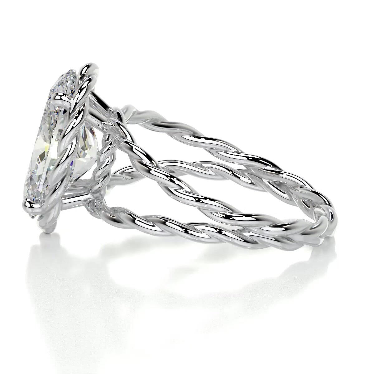 Milani Lab Grown Diamond Ring -Platinum、mySite、hinf8tx79