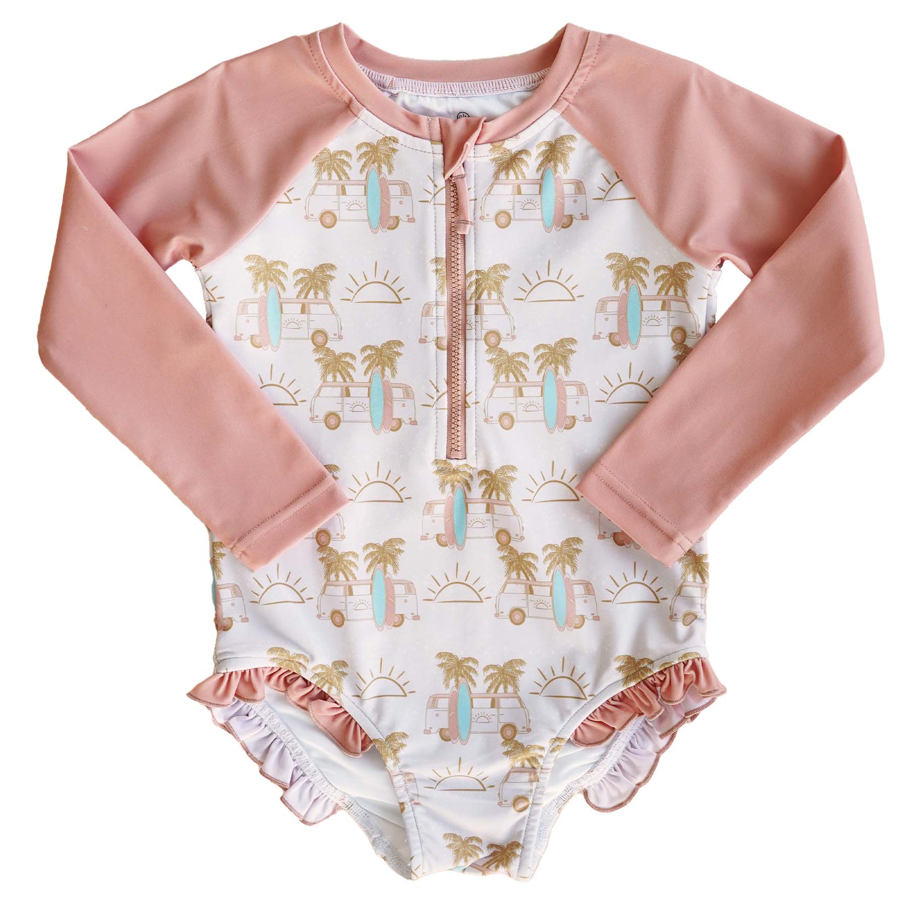  Long Sleeve Rash Guard with Front Zipper | All Prints、mySite、layawaytickets