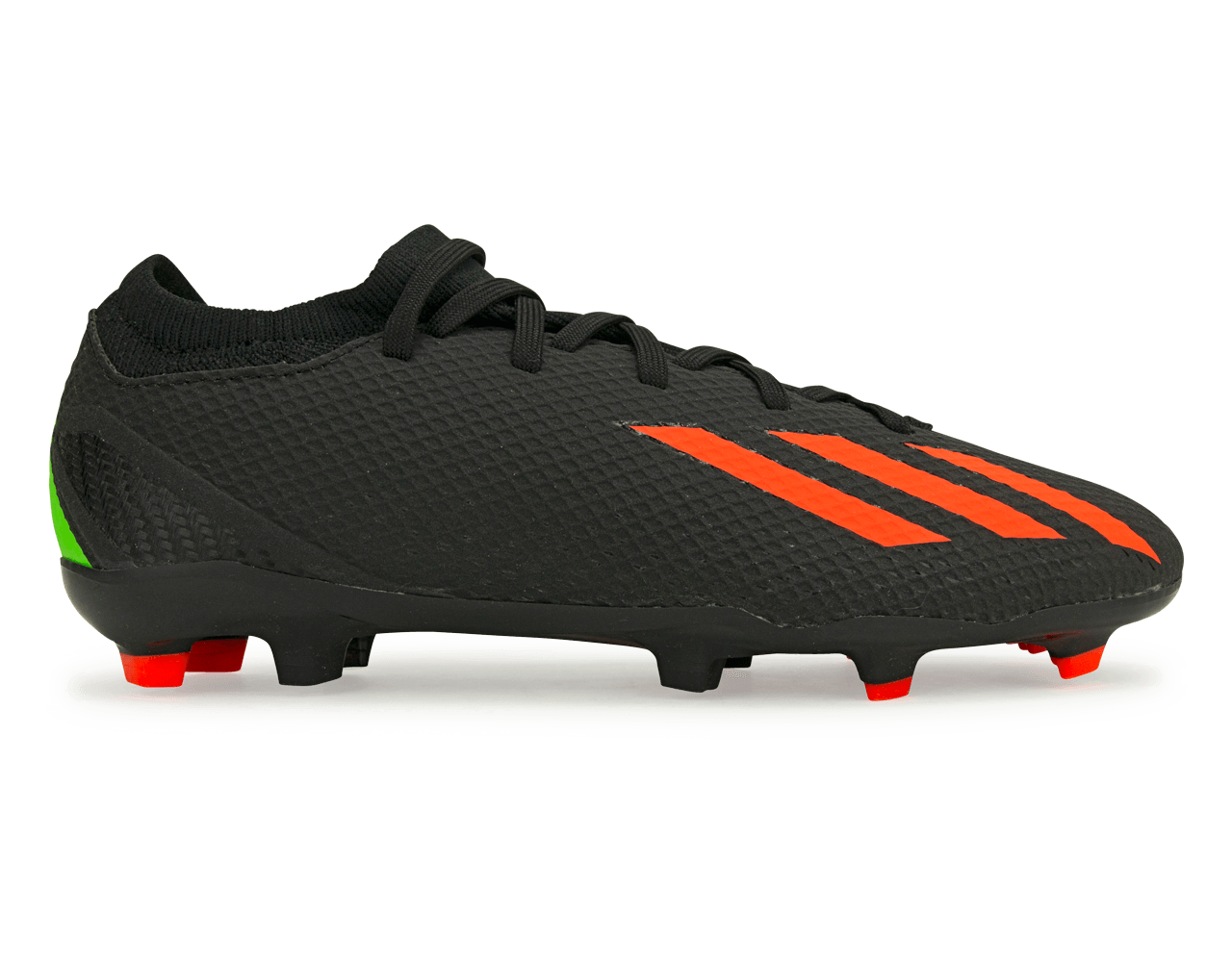 adidas Kids X SpeedPortal.3 FG Black/Solar Red、mySite、noshort