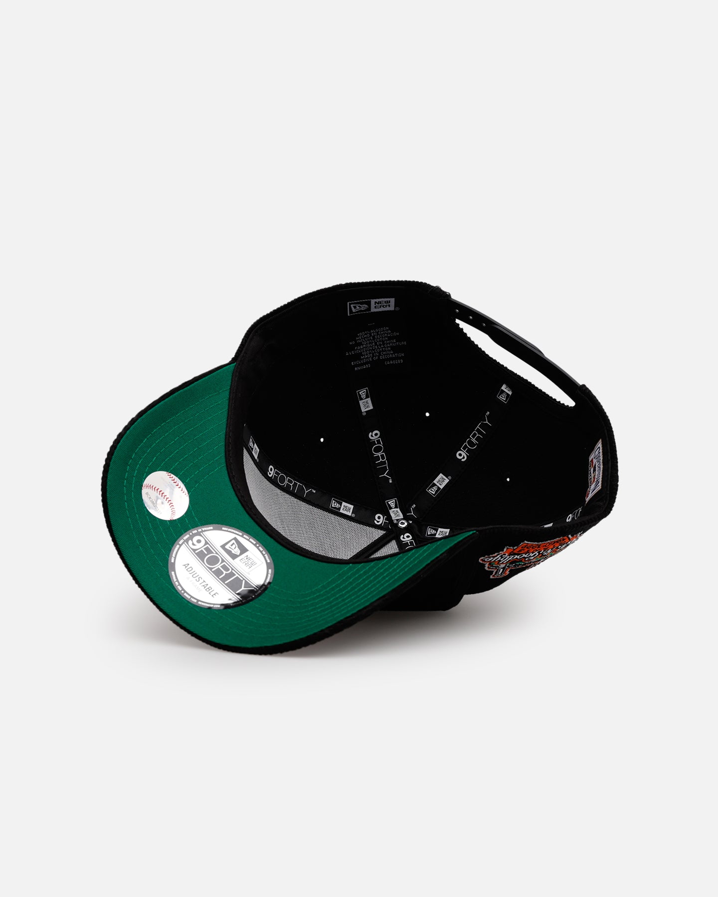 New Era San Francisco Giants 'Black Cord' 9FORTY A-Frame Corduroy Snapback Black、mySite、zt4zffjzw